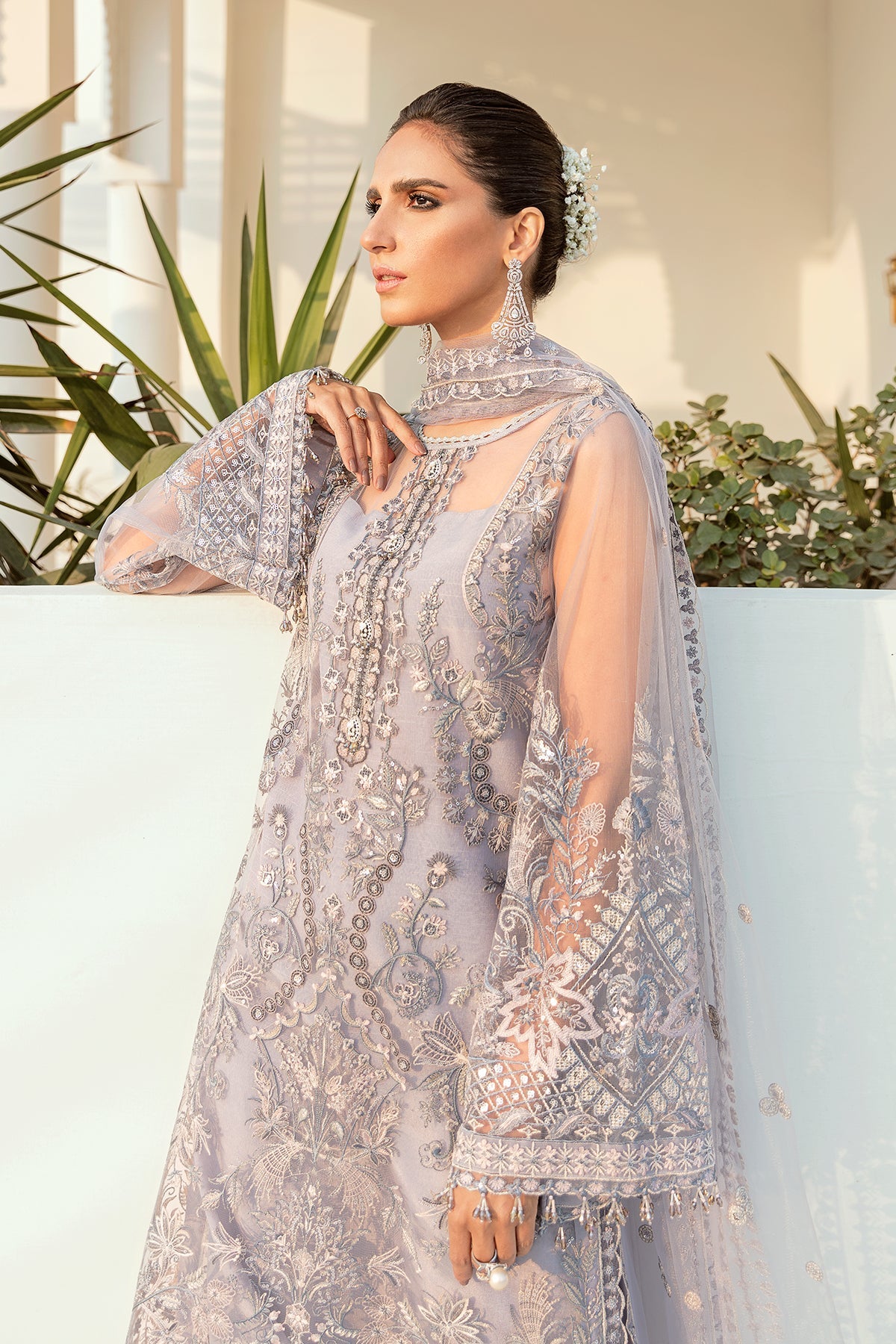 EMBROIDERED NET UF-74