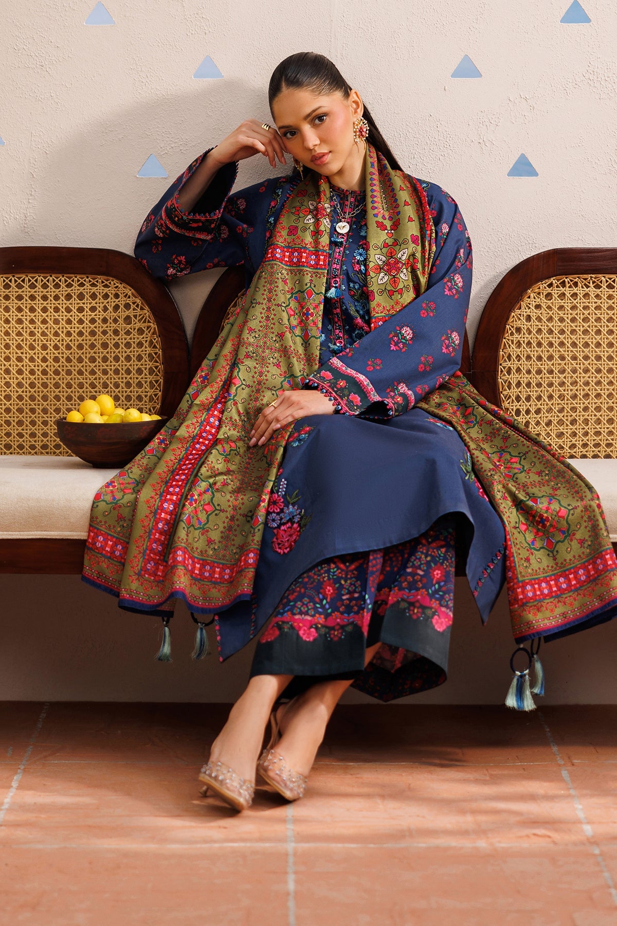 EMBROIDERED LAWN SF-4393