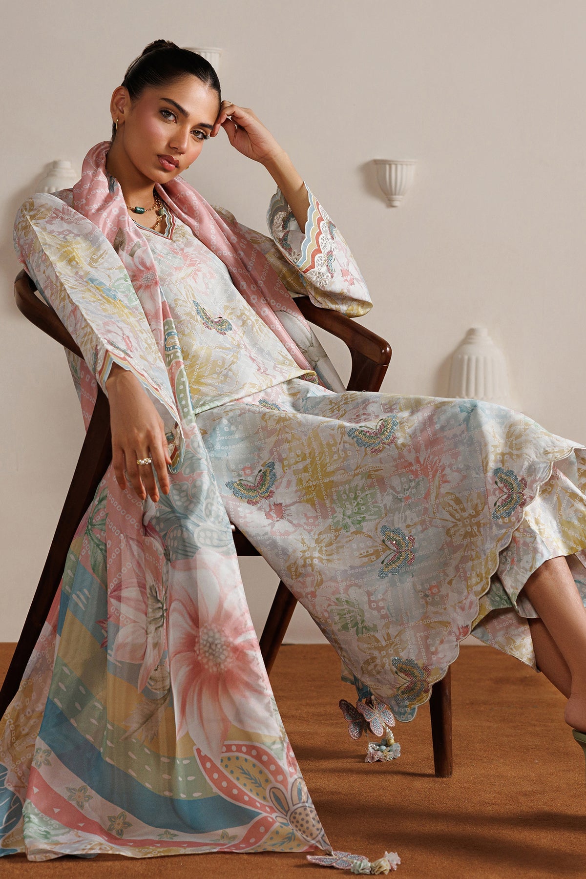 EMBROIDERED LAWN SF-4526