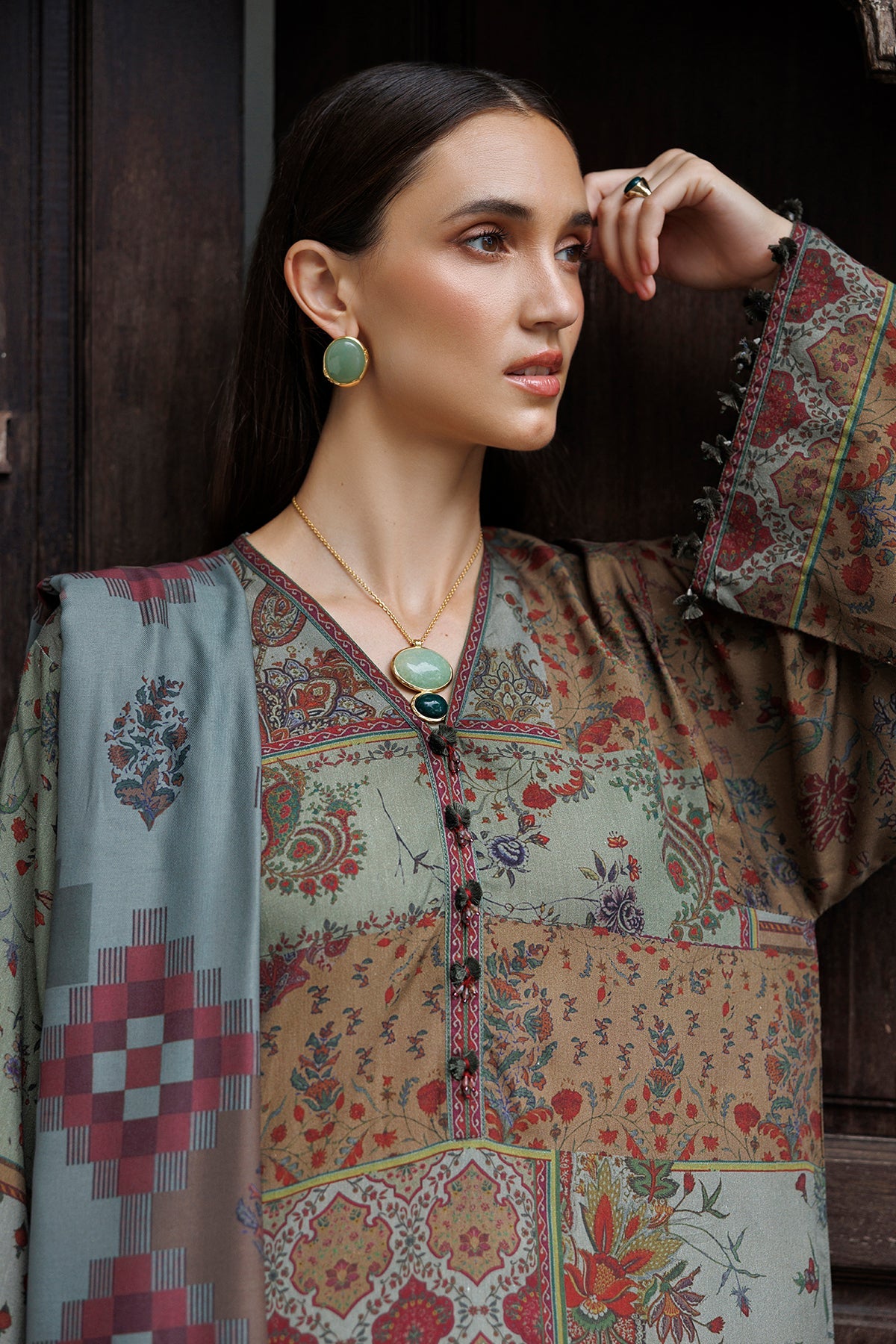 PRINTED VISCOSE SILK SF-4591