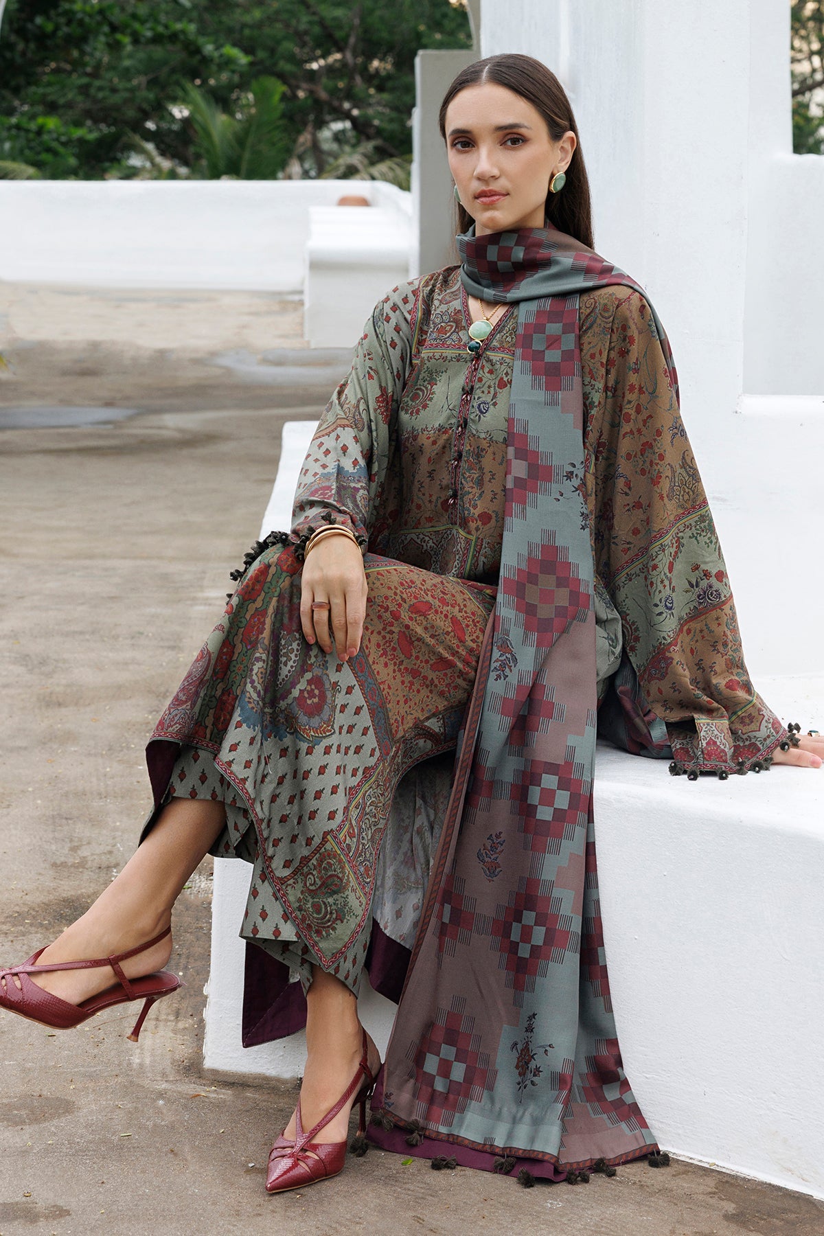 PRINTED VISCOSE SILK UF-4591
