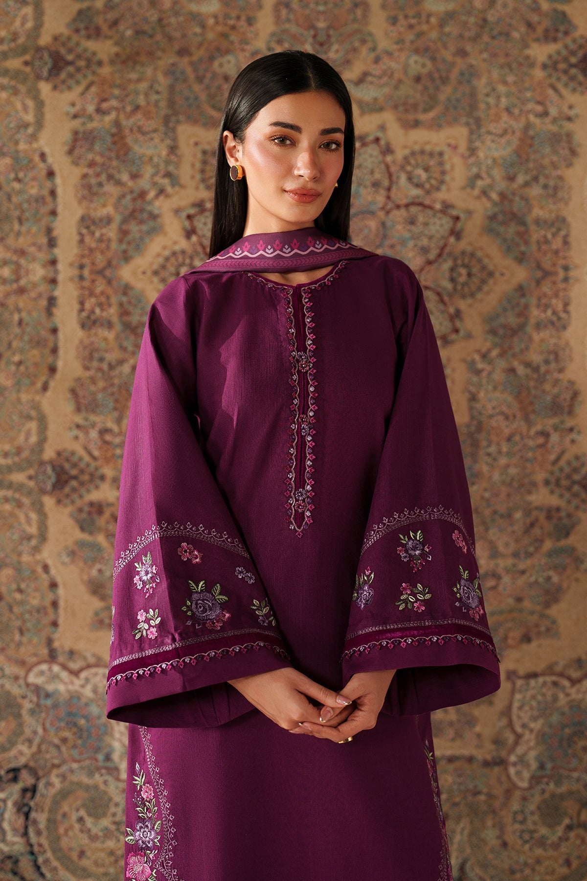 EMBROIDERED KHADDAR PR-1233