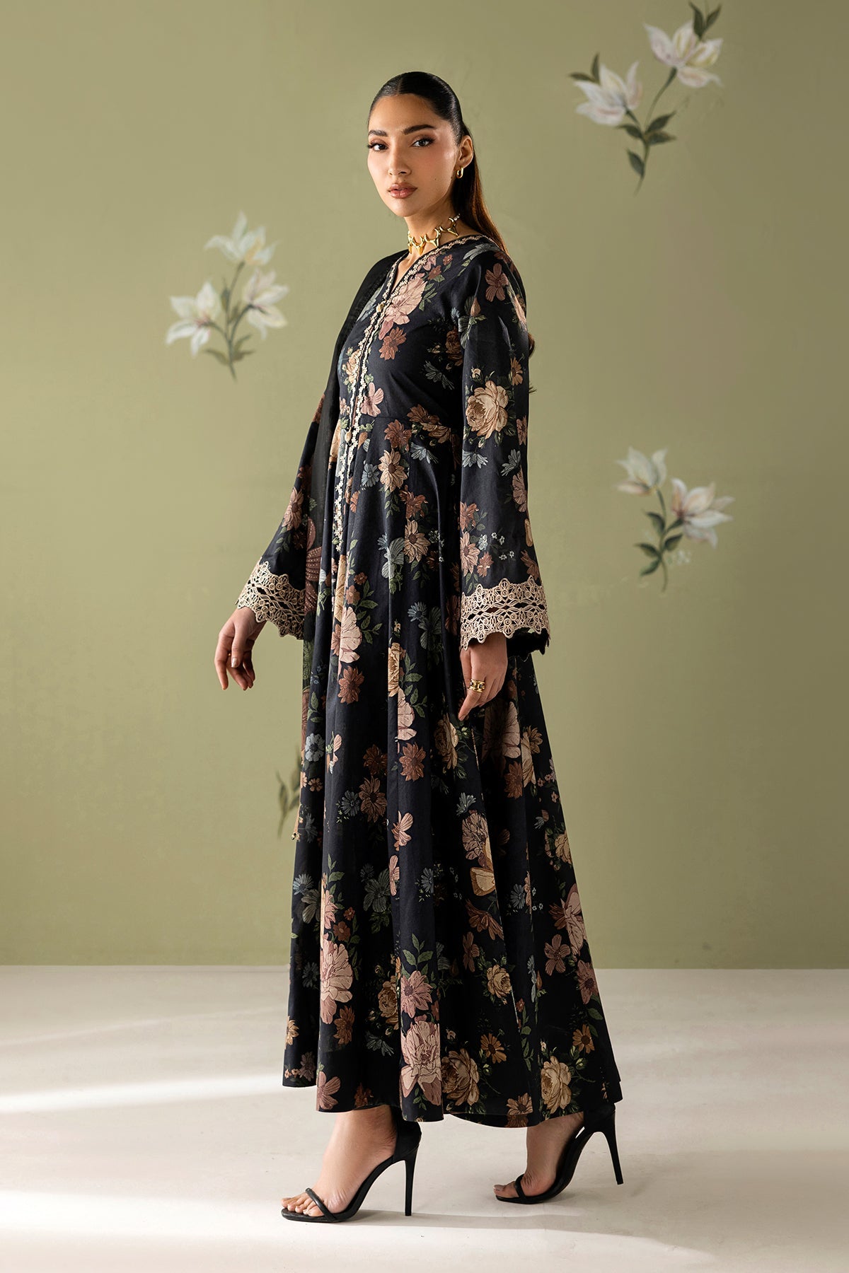 EMBROIDERED LAWN PR-1256