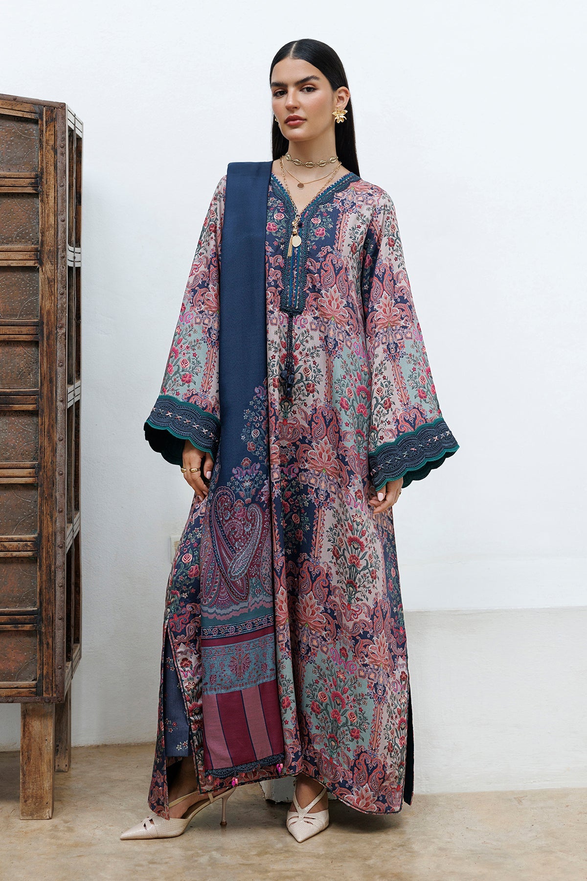 PRINTED VISCOSE SILK UF-4585