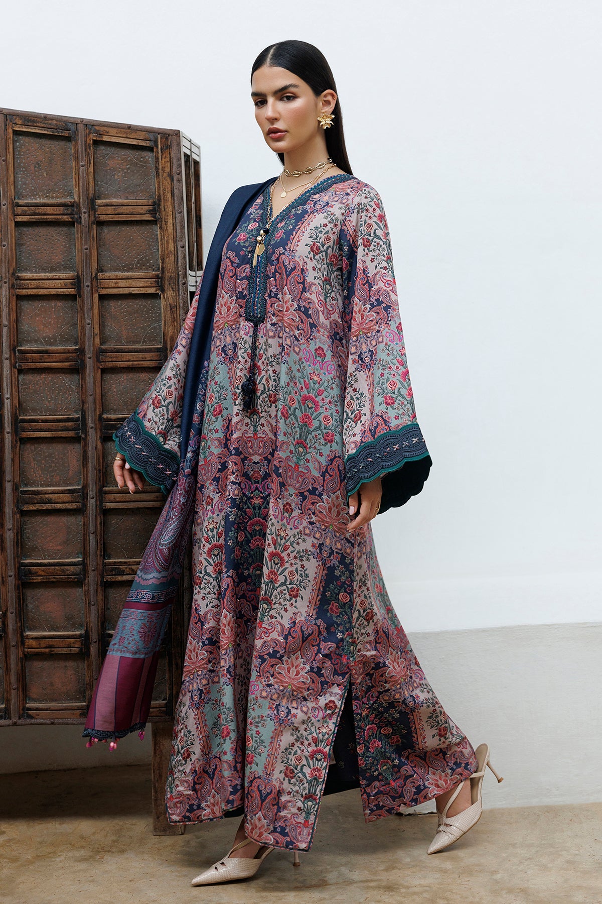 PRINTED VISCOSE SILK SF-4585