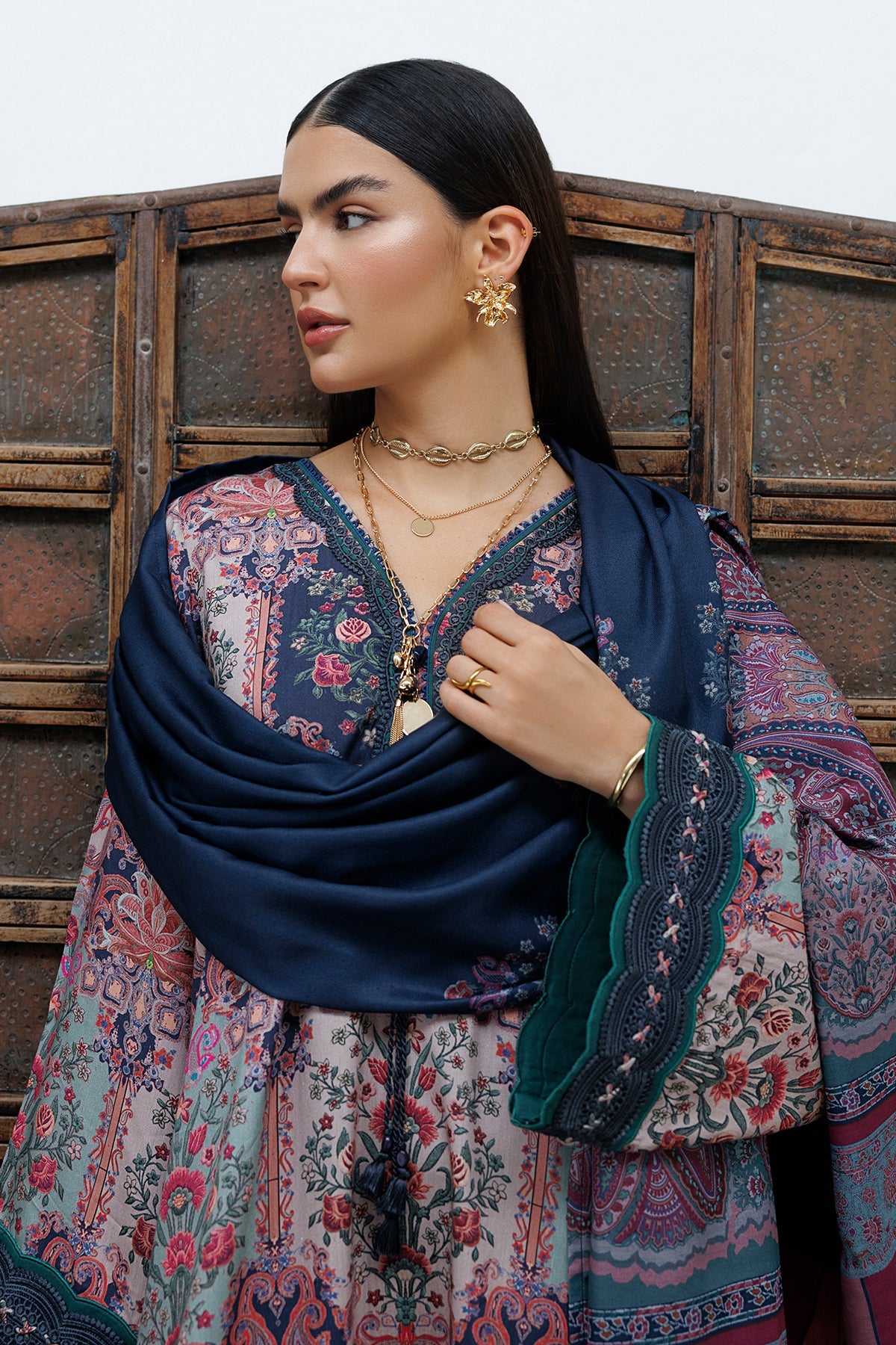PRINTED VISCOSE SILK SF-4585