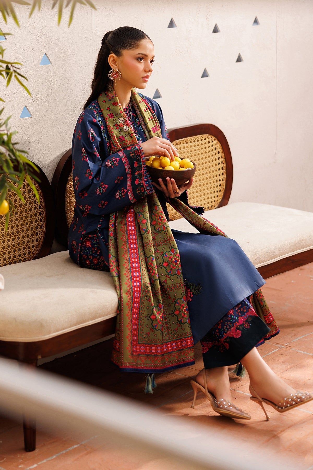 EMBROIDERED LAWN SF-4393