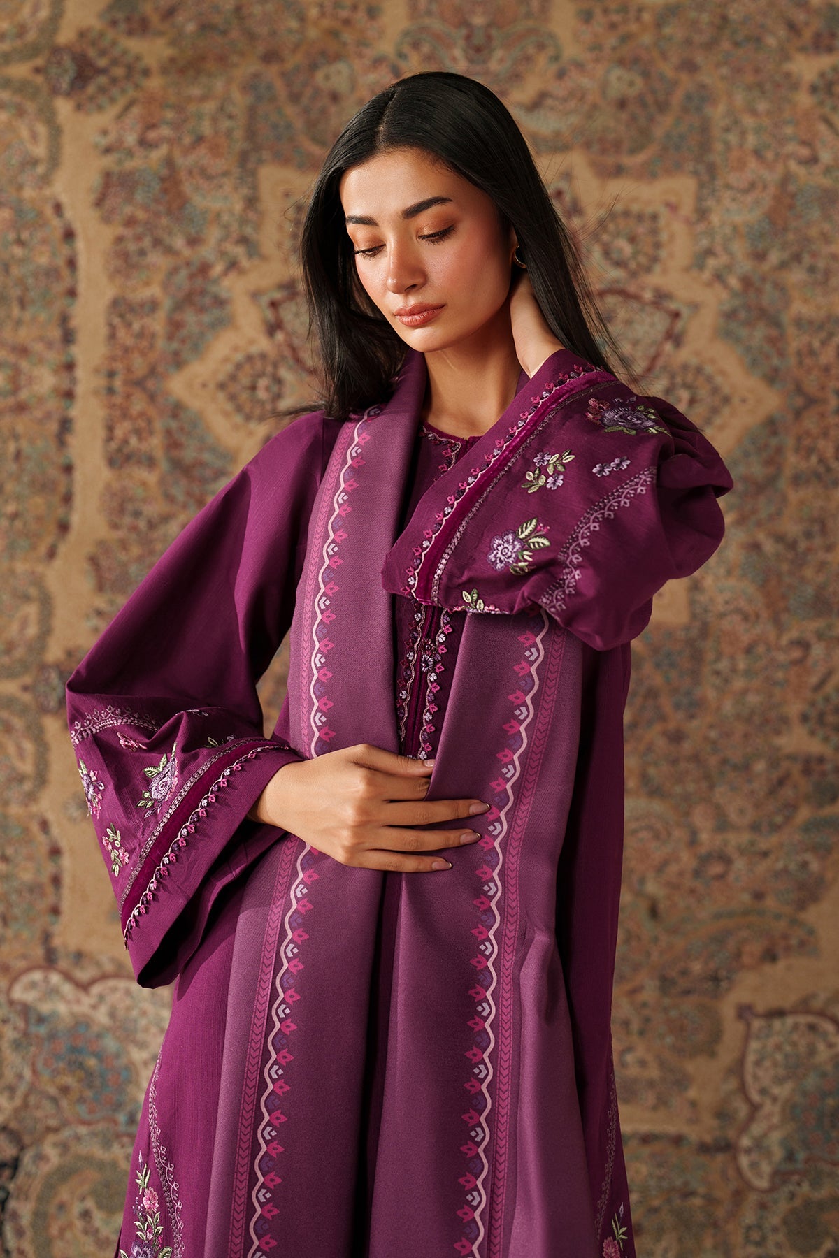 EMBROIDERED KHADDAR PR-1233