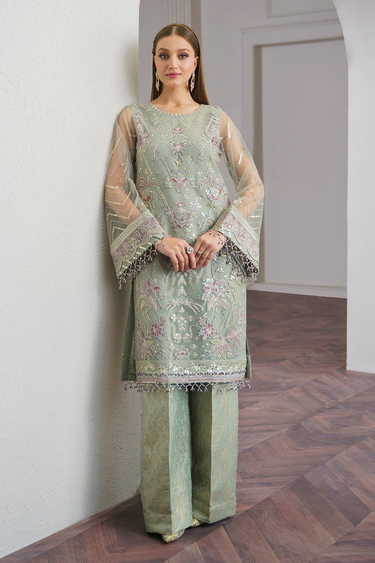 EMBROIDERED NET UF-515