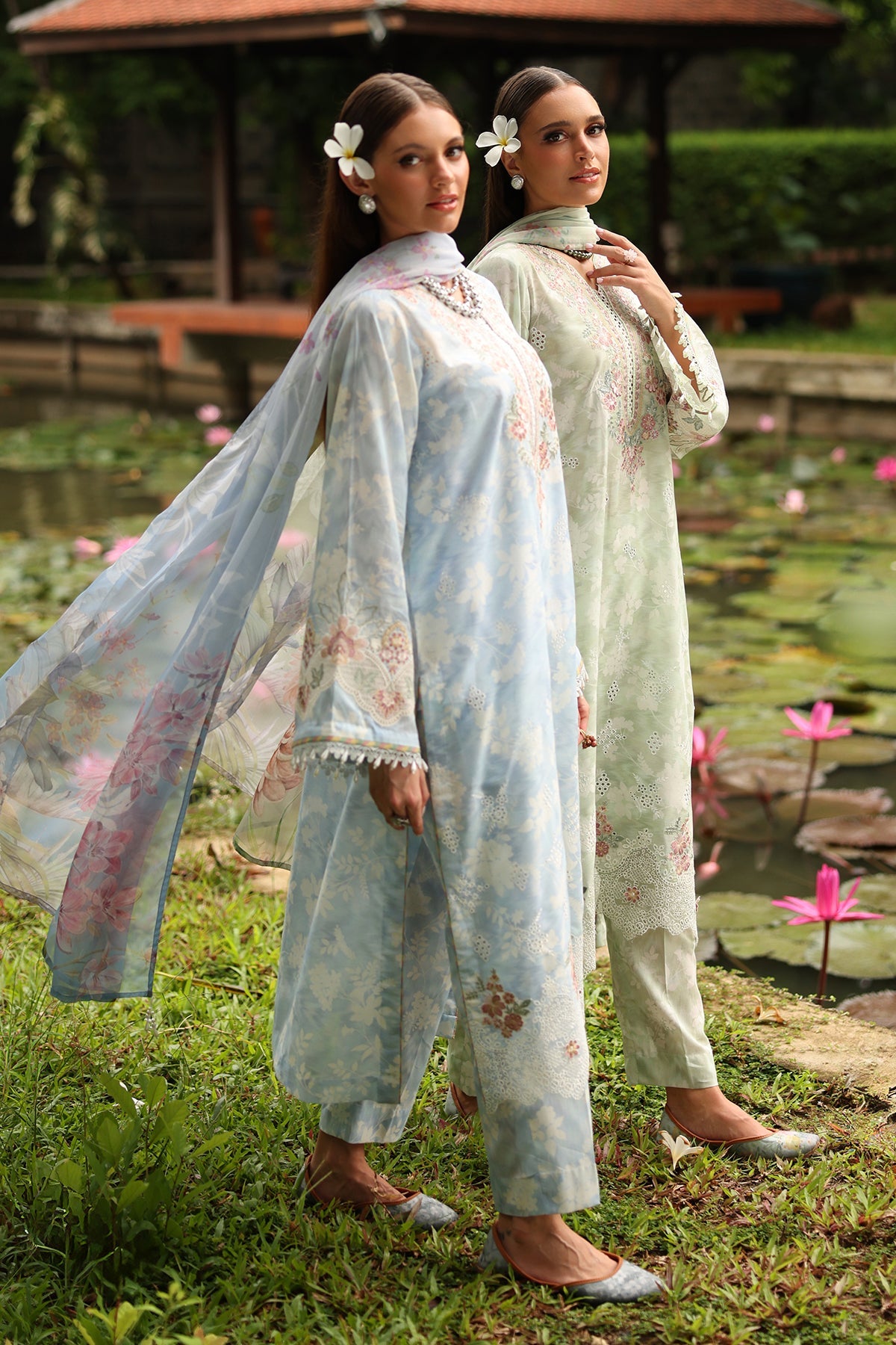 EMBROIDERED LAWN SF-4249