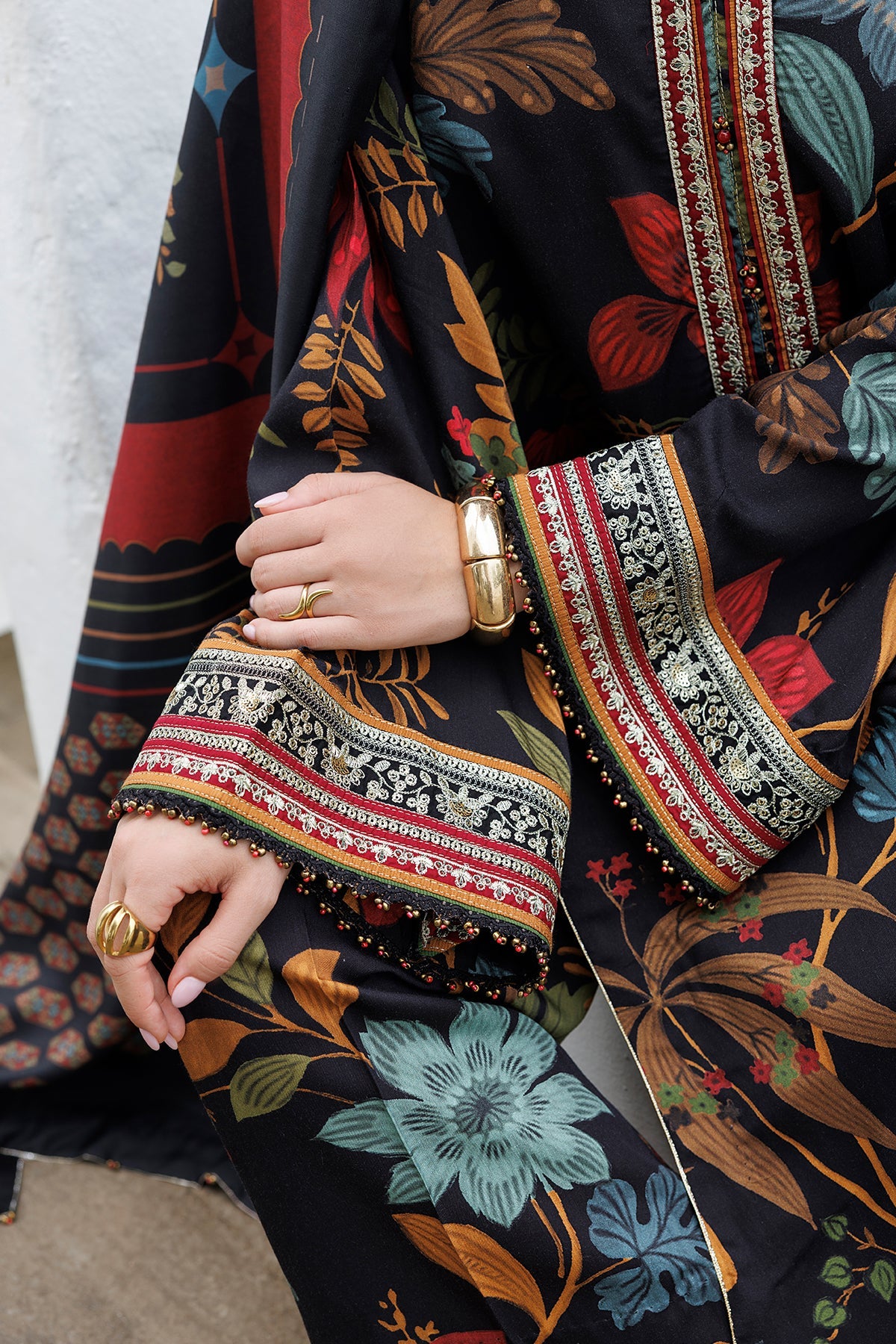 PRINTED VISCOSE SILK UF-4581