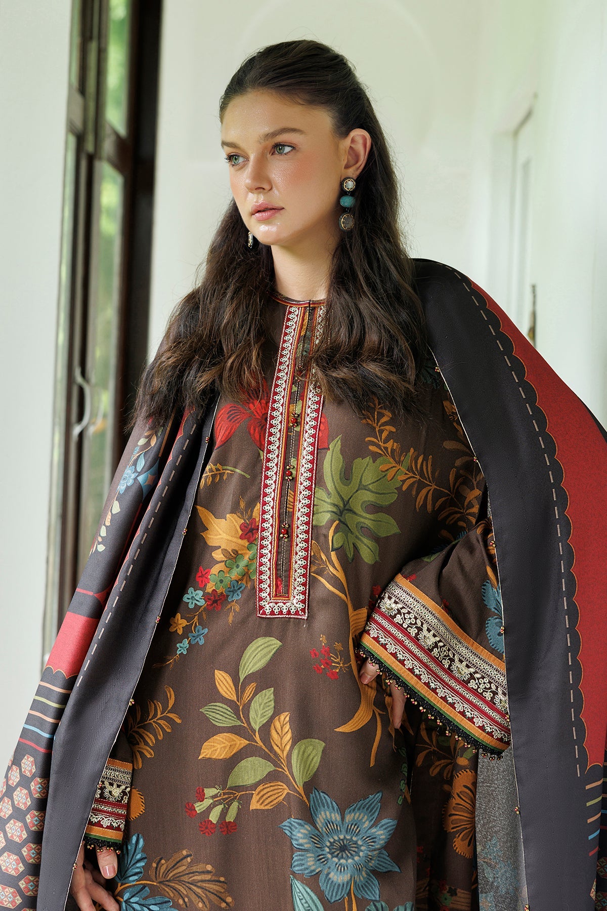 PRINTED VISCOSE SILK UF-4582