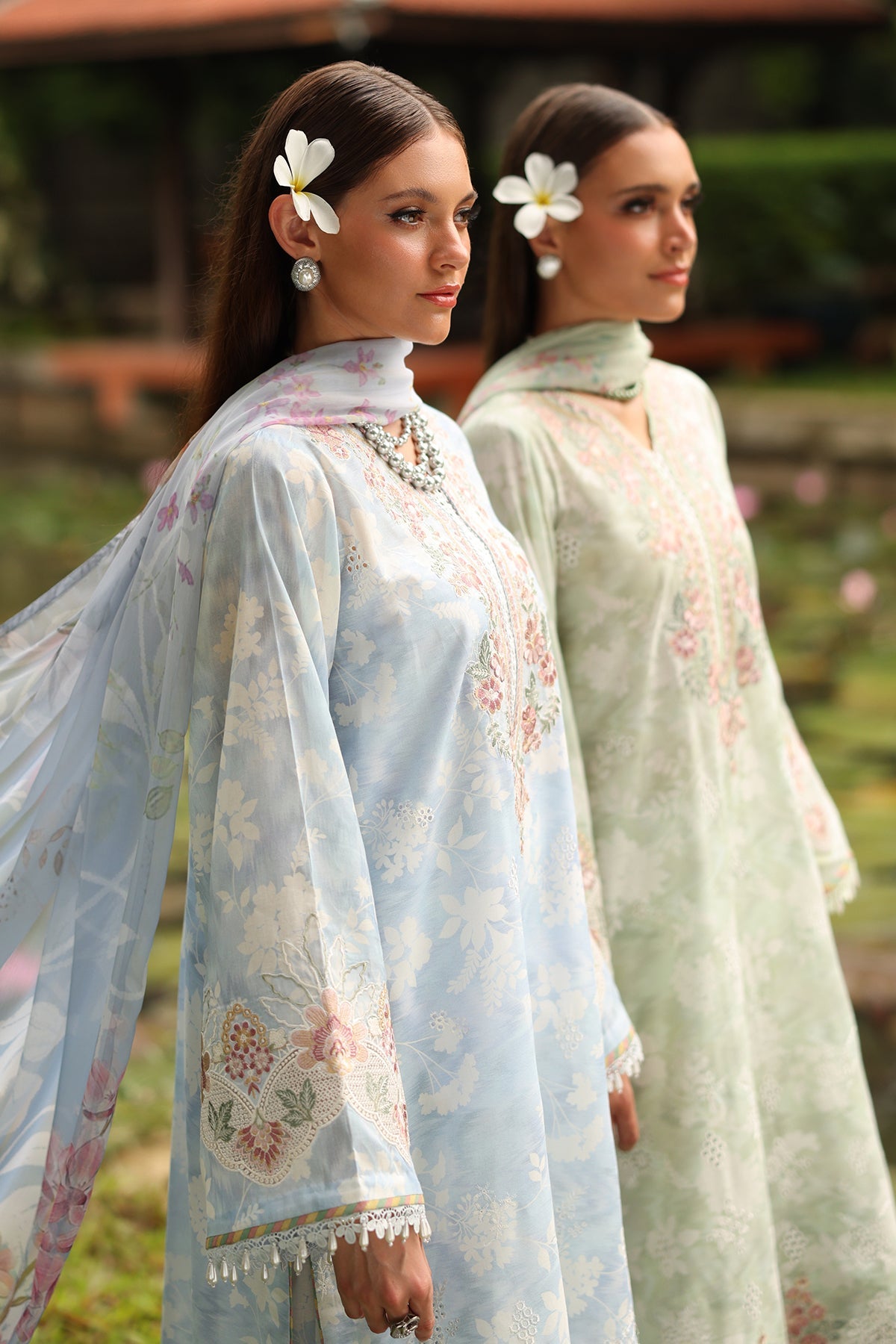EMBROIDERED LAWN SF-4249