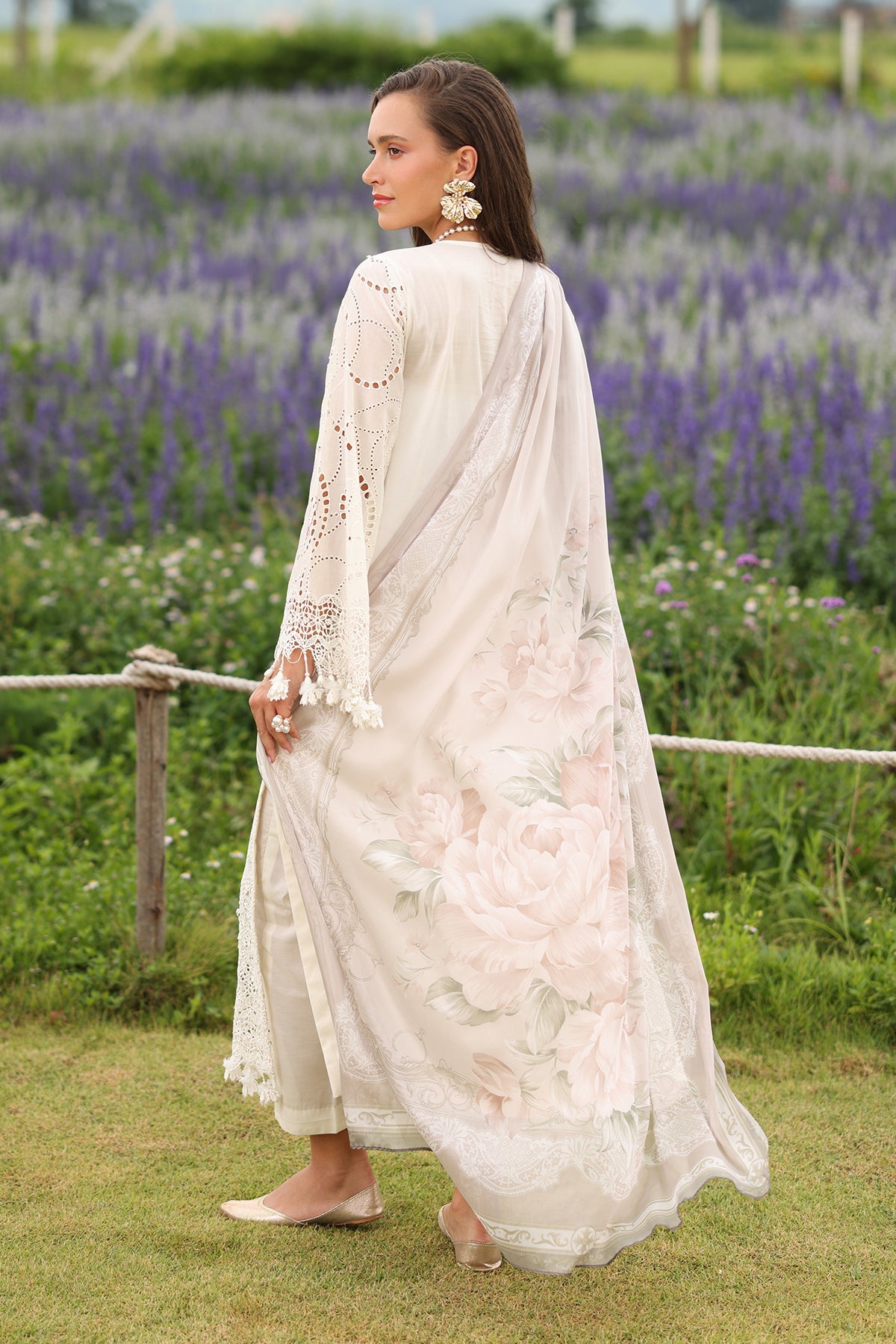 EMBROIDERED LAWN UF- 4228