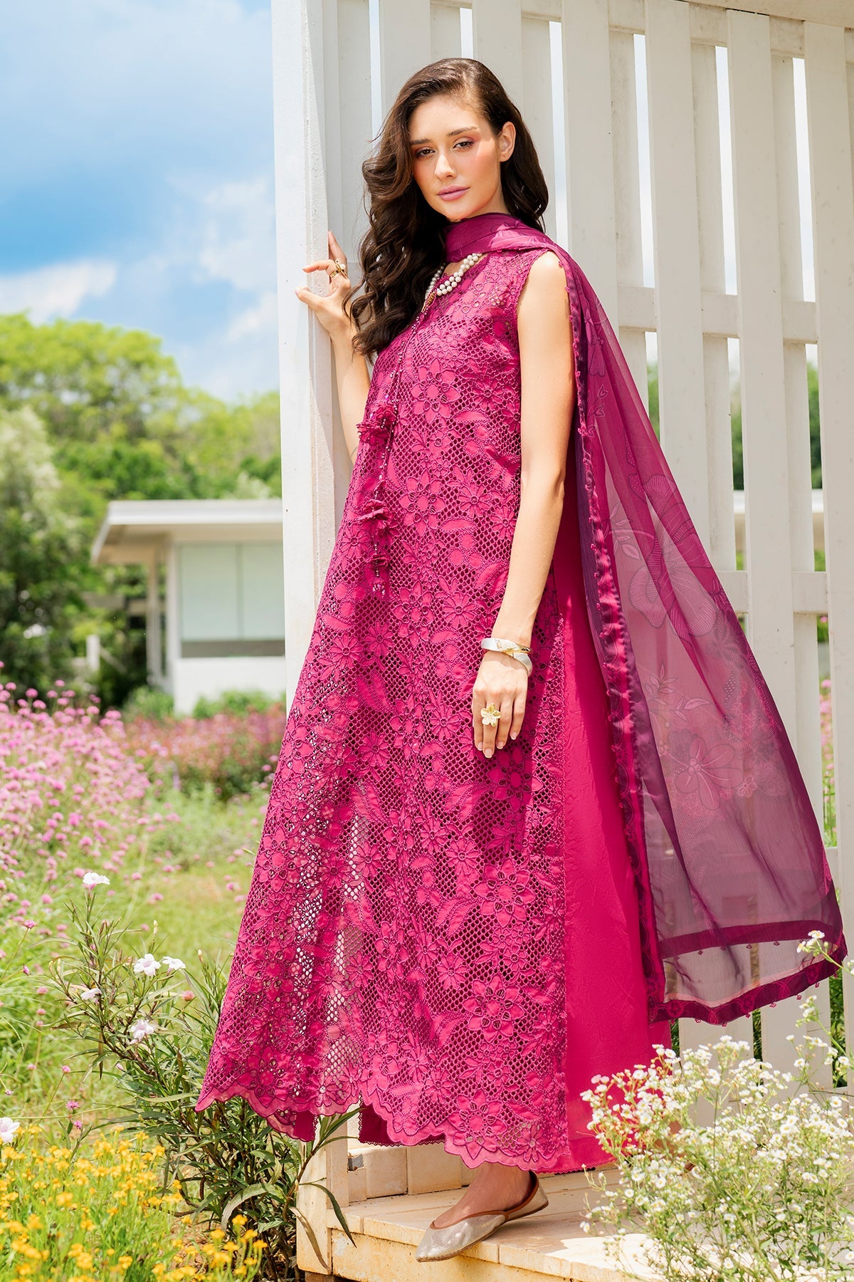 EMBROIDERED LAWN UF-4212