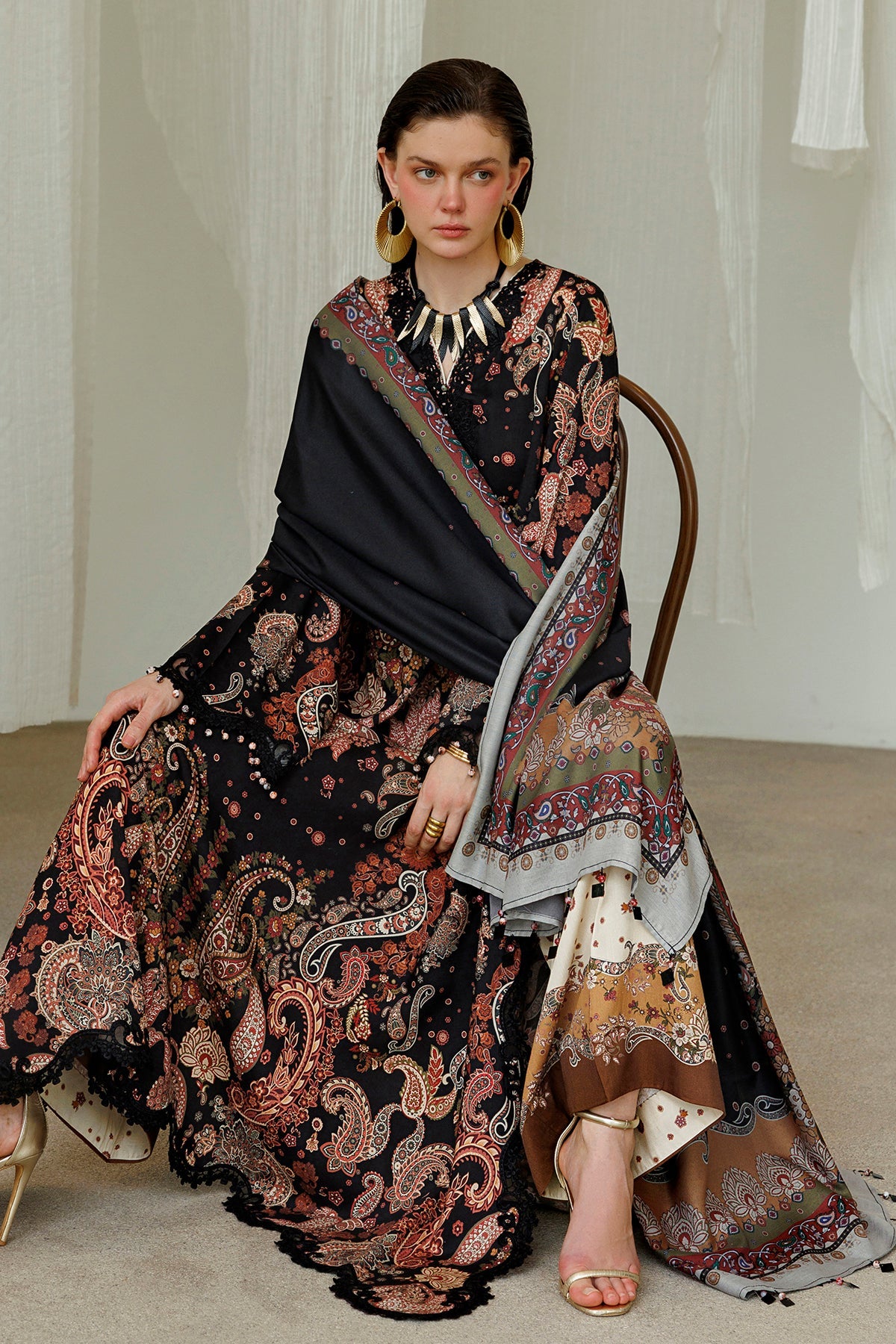PRINTED VISCOSE SILK UF-4606