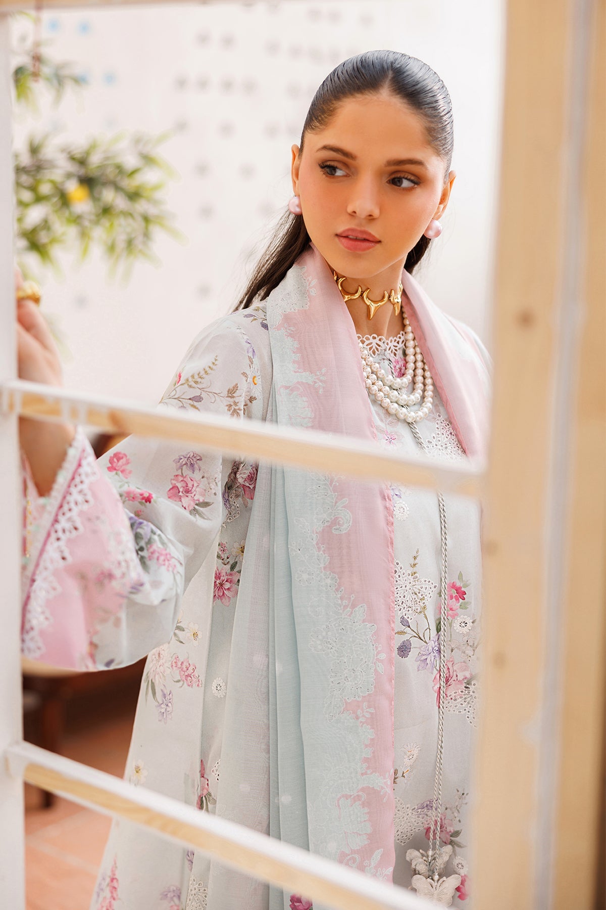 EMBROIDERED LAWN SF-4394