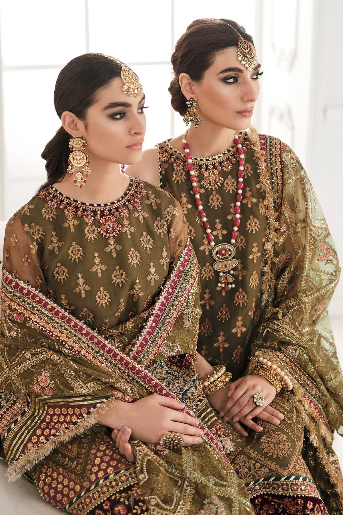 EMBROIDERED CHIFFON CH10-06 STITCHED