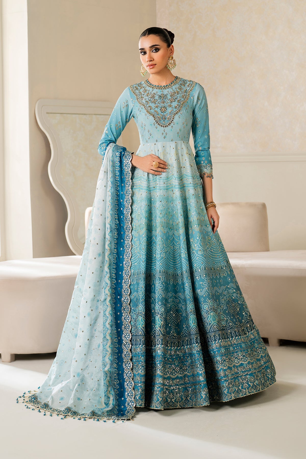 EMBROIDERED SILK SF-4162
