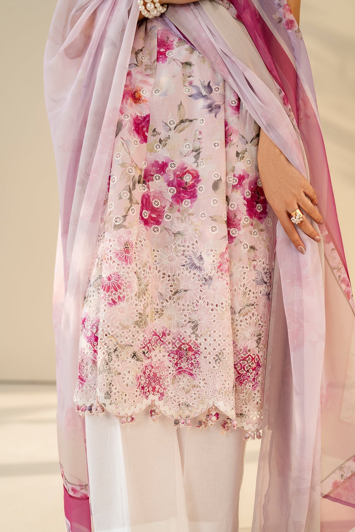 EMBROIDERED LAWN SF-4276