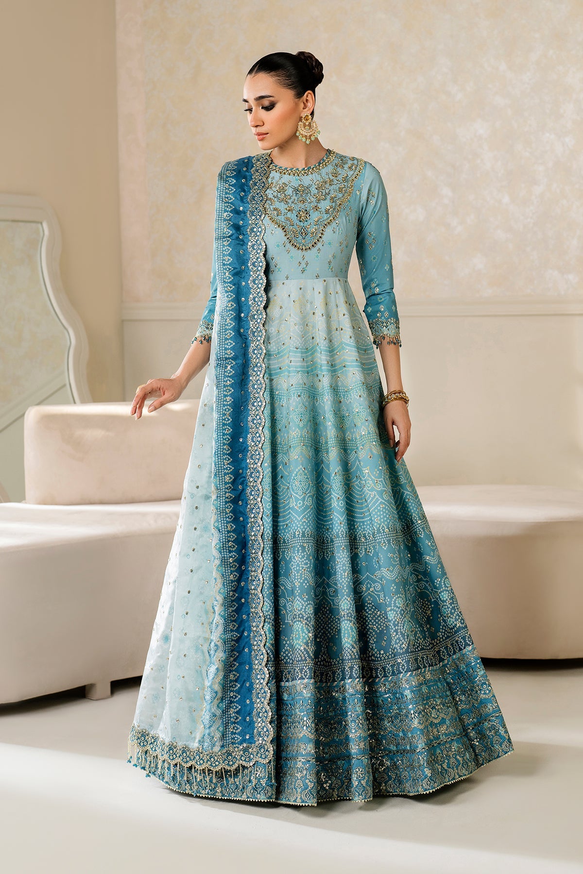 EMBROIDERED SILK SF-4162