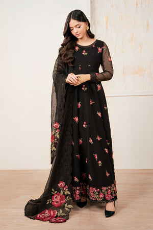 Dilkash by Reezas Women Pret 3 Piece Embroidered Raw Slik Mahvash - Festive Collection