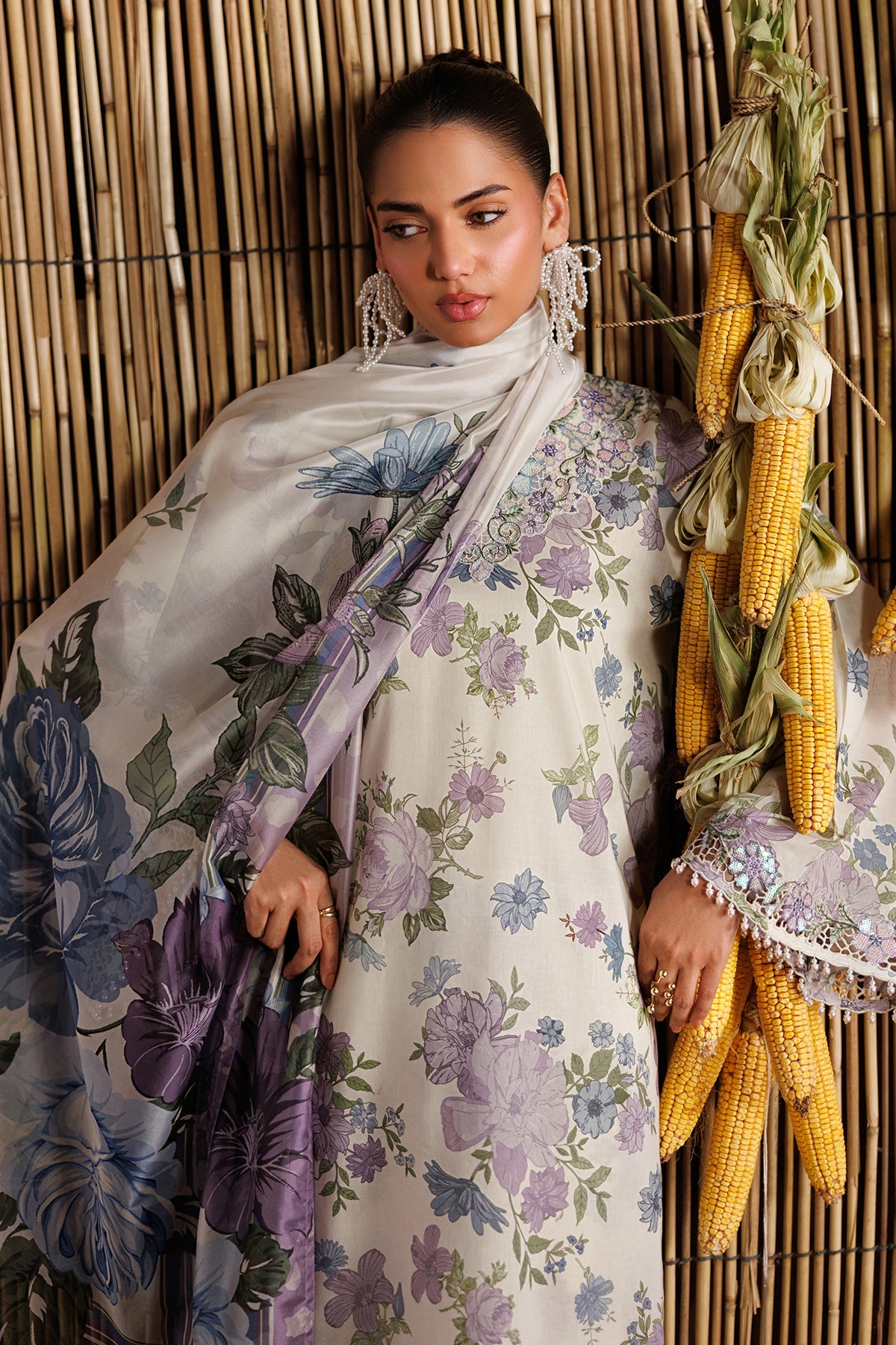 EMBROIDERED LAWN UF-4528