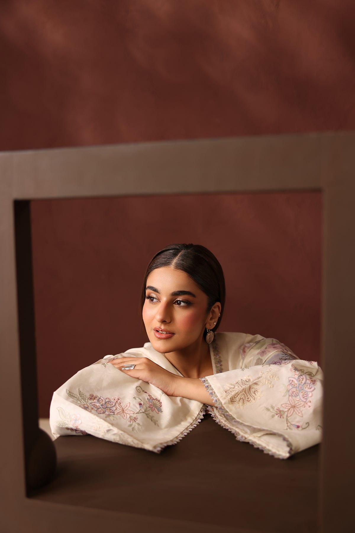 EMBROIDERED SELF JACQUARD SF-4481