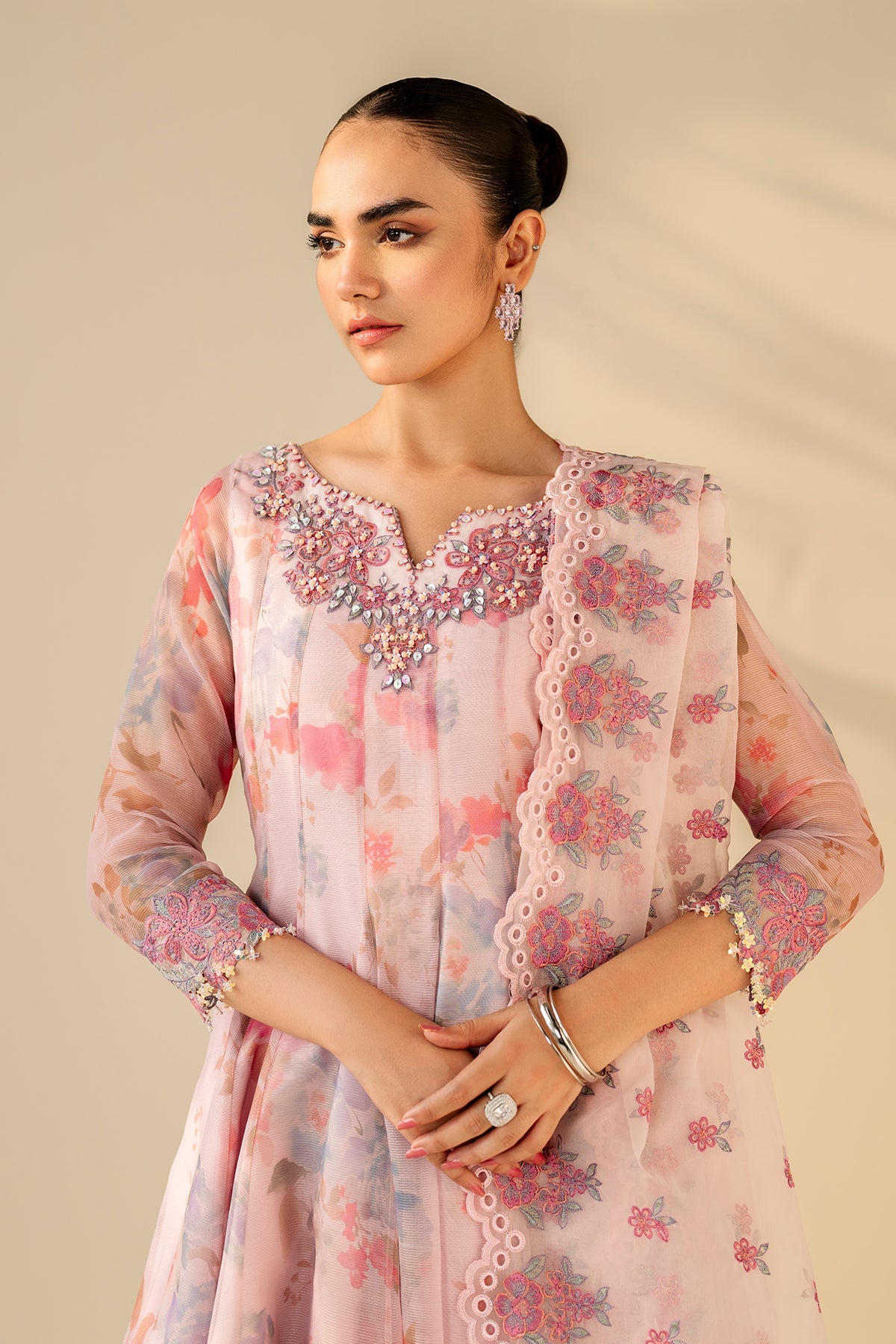 EMBROIDERED COTTON PATTI PR-1179