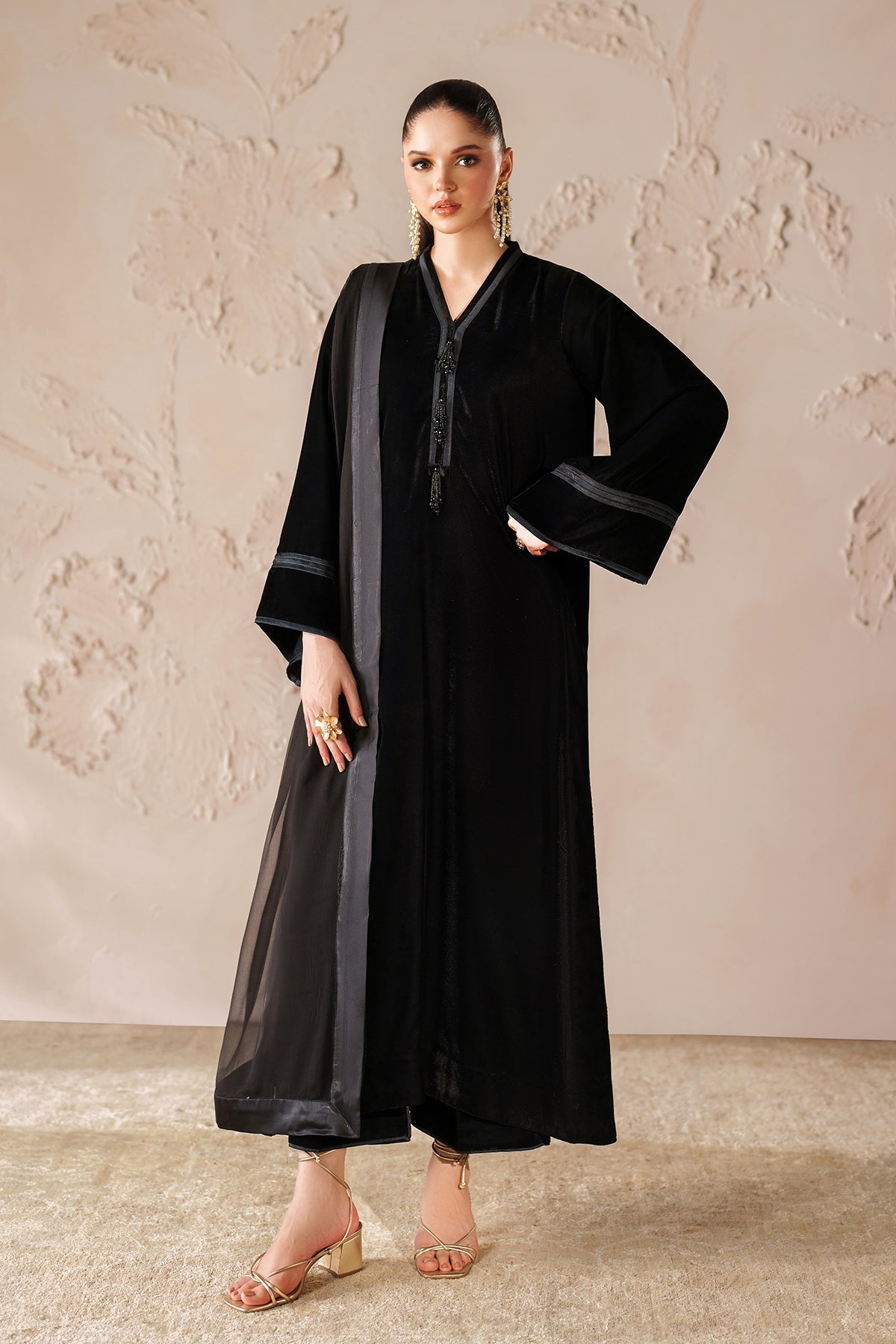 SOLID VELVET SUIT EN-1212
