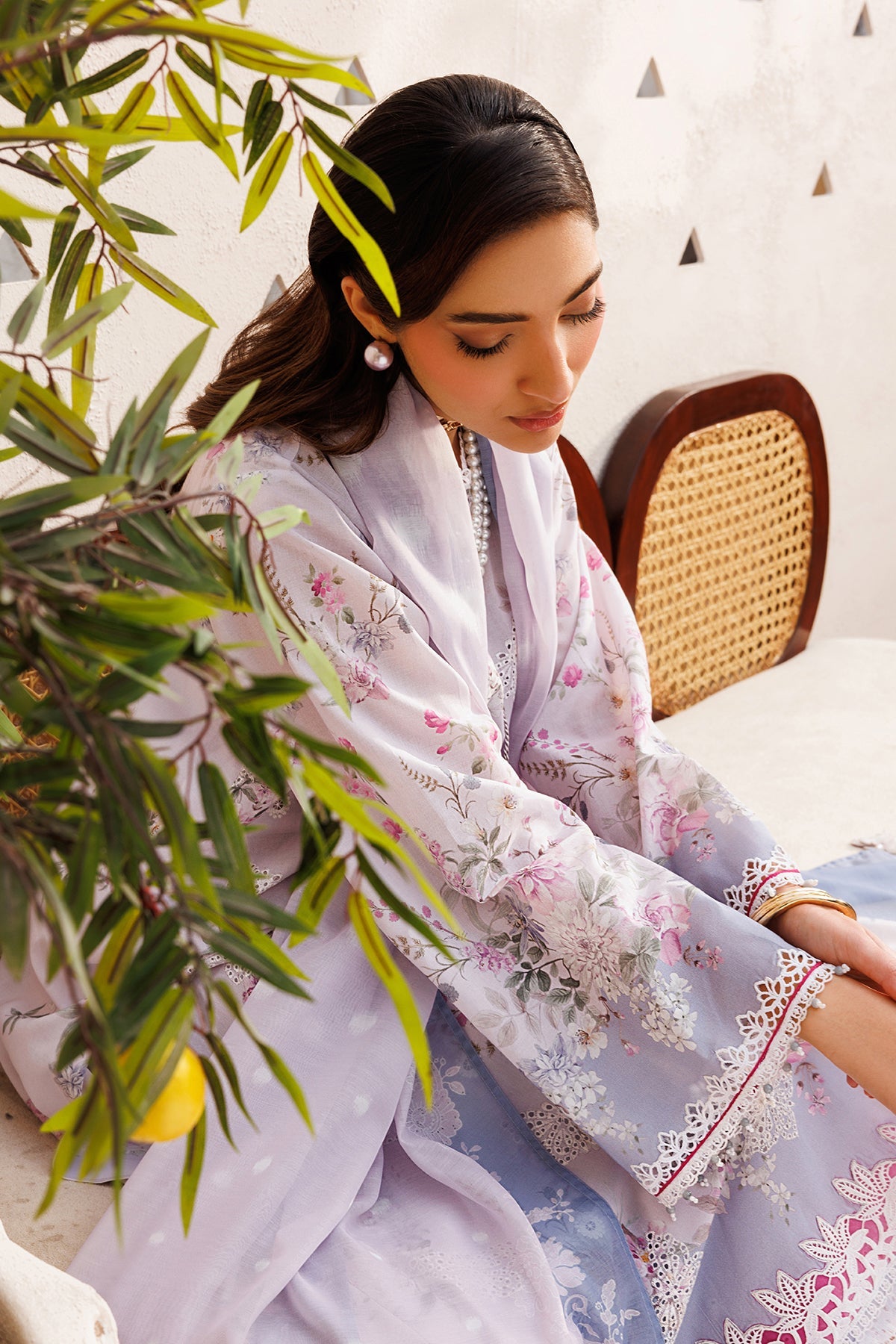 EMBROIDERED LAWN SF-4395