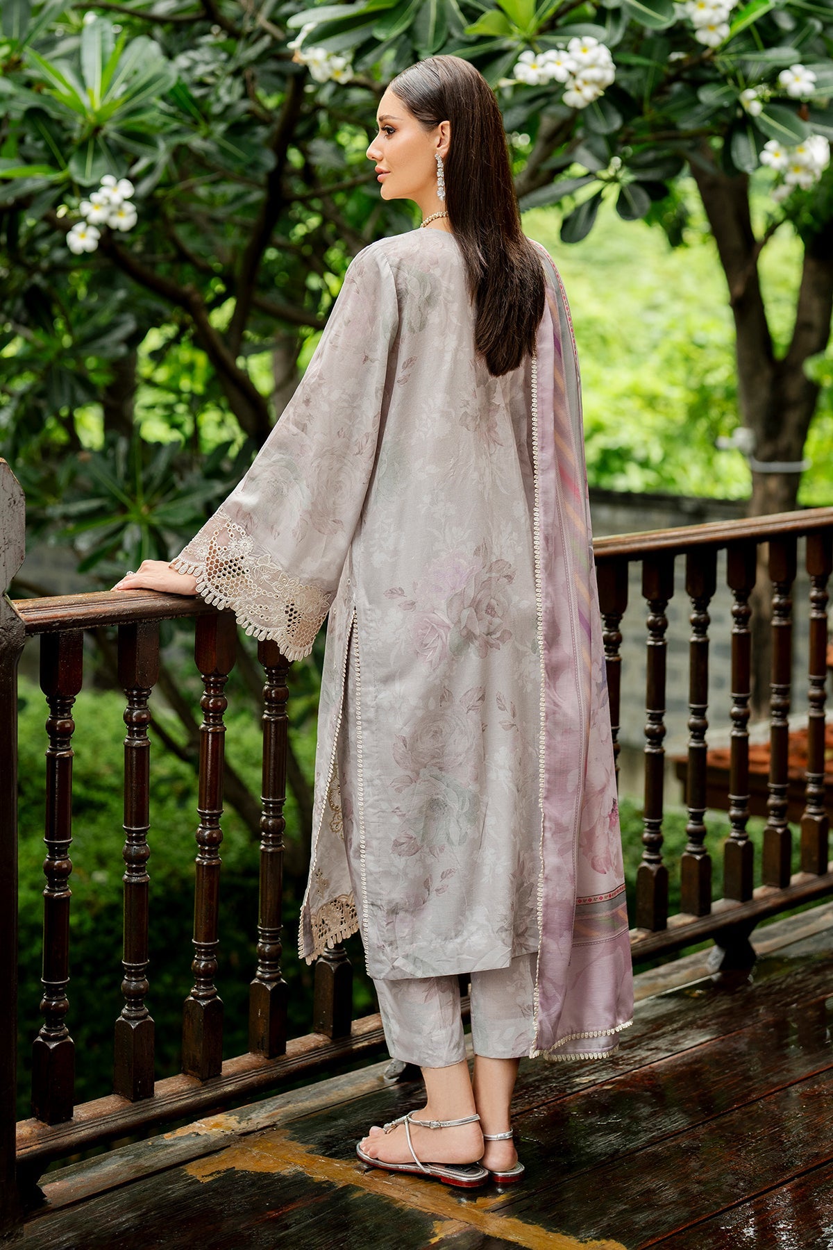 EMBROIDERED PRINTED LAWN SF-4267