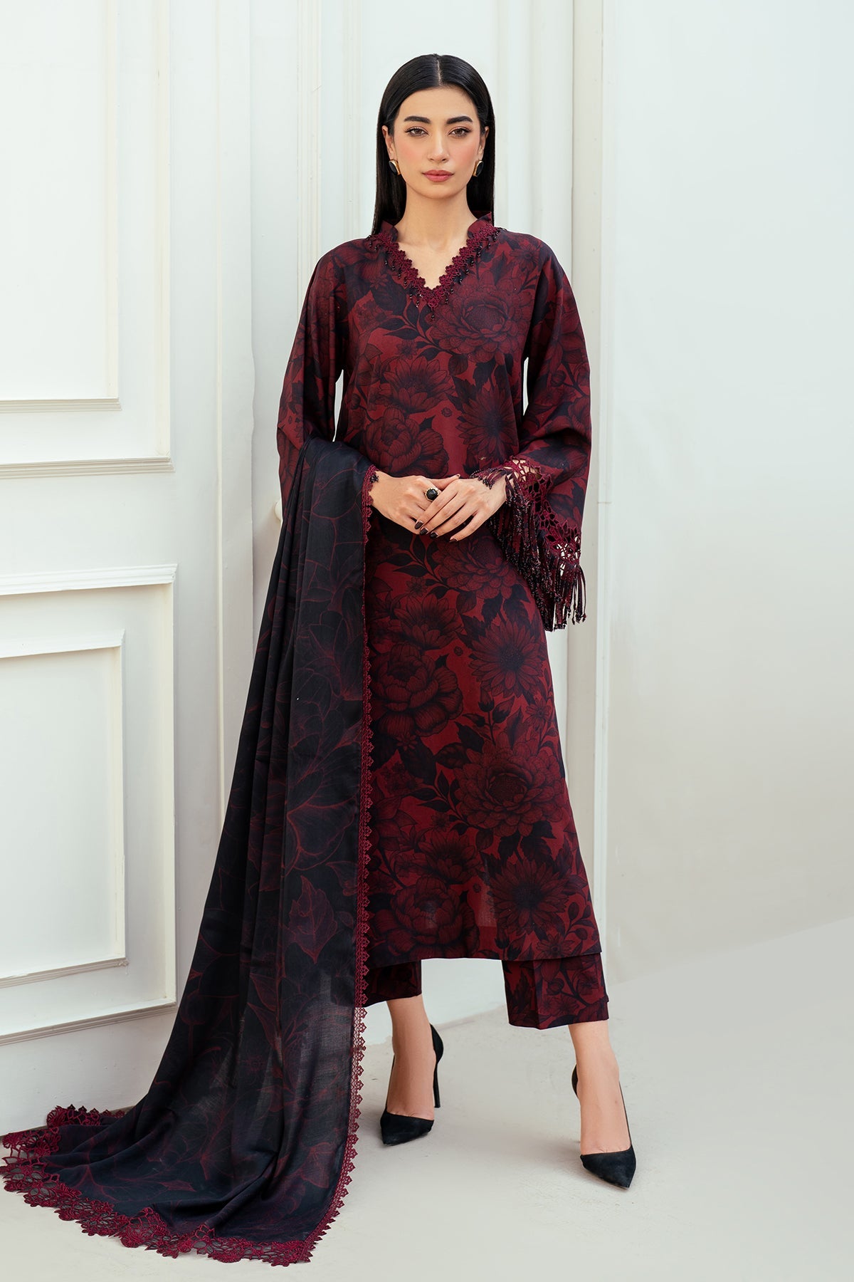 DIGITAL PRINTED KHADDAR SF-4013