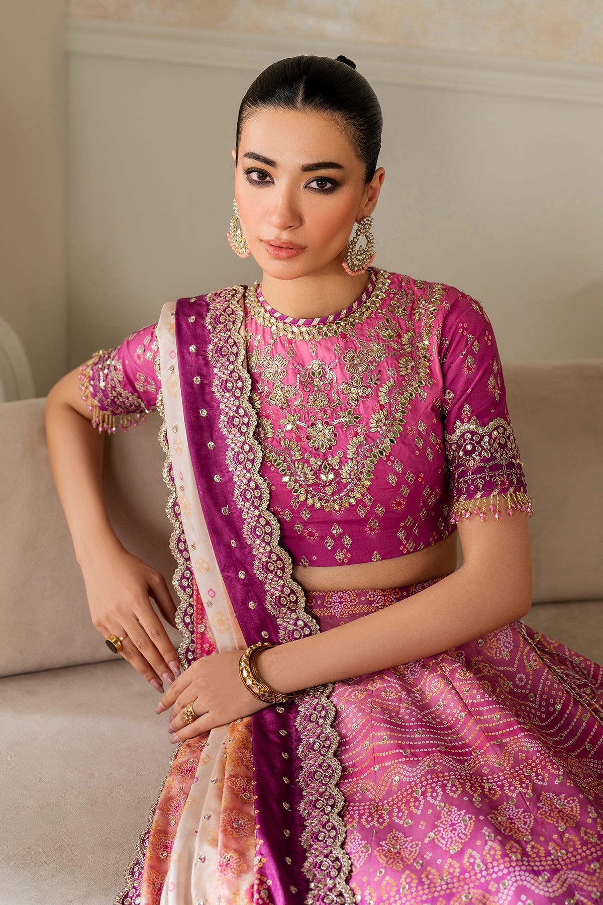 EMBROIDERED SILK SF-4163