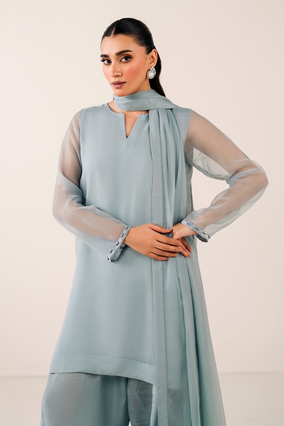 PLAIN CHIFFON DUPATTA 62