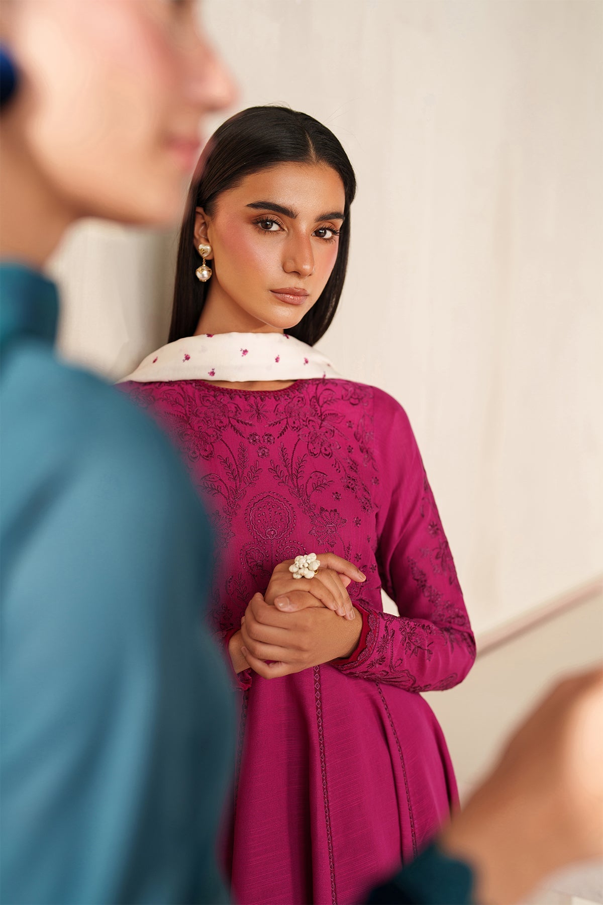 EMBROIDERED KHADDAR PR-1235