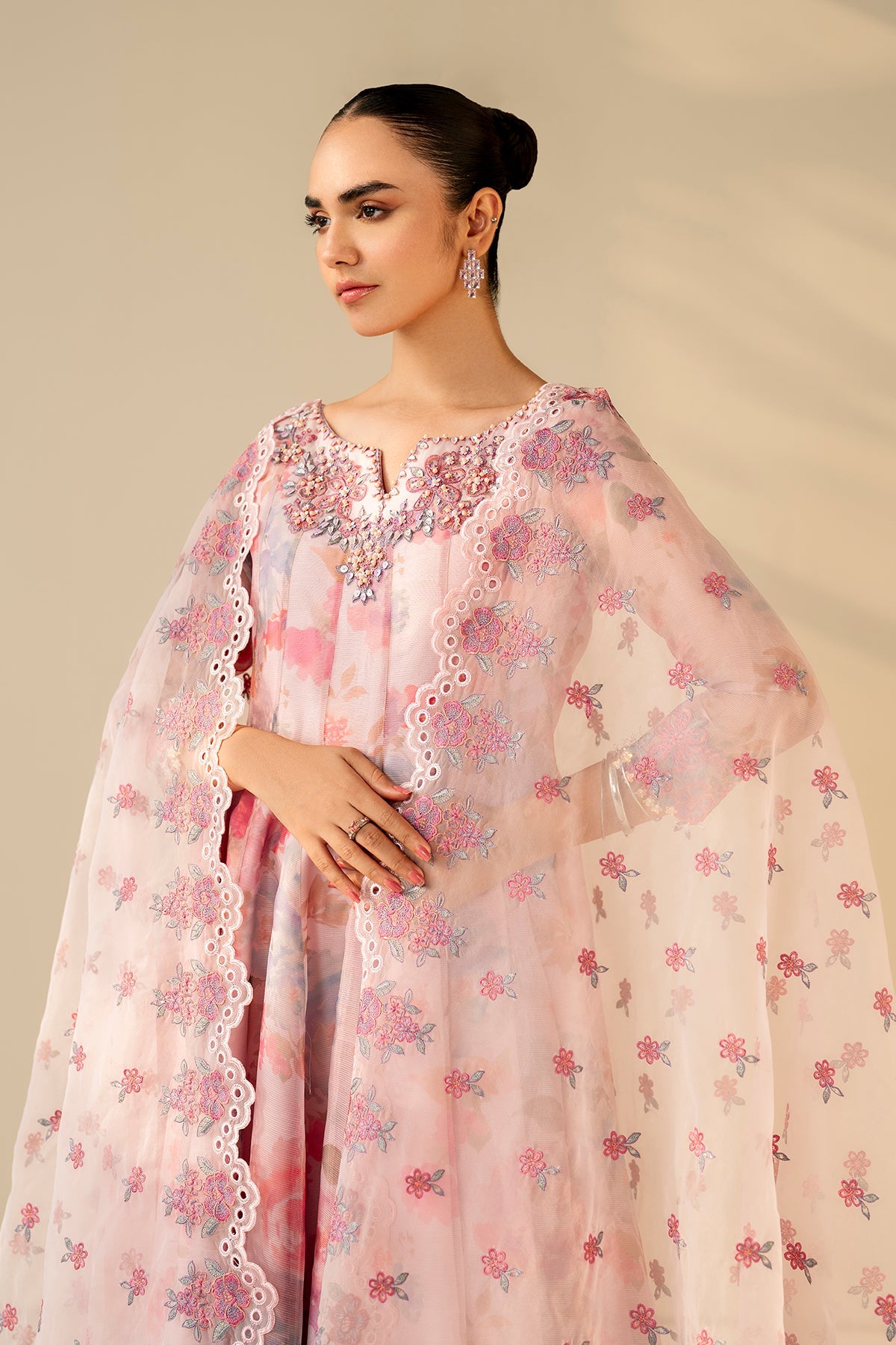 EMBROIDERED COTTON PATTI PR-1179