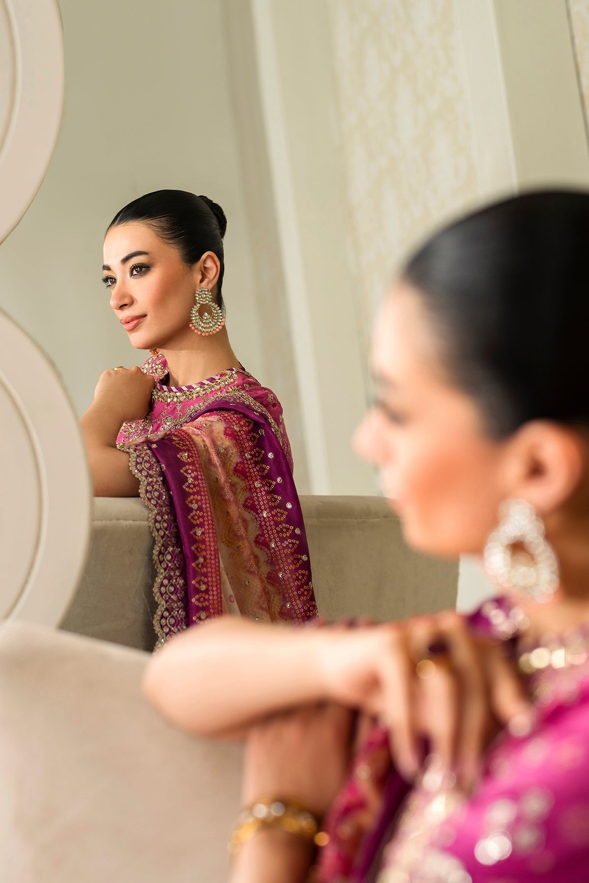 EMBROIDERED SILK SF-4163