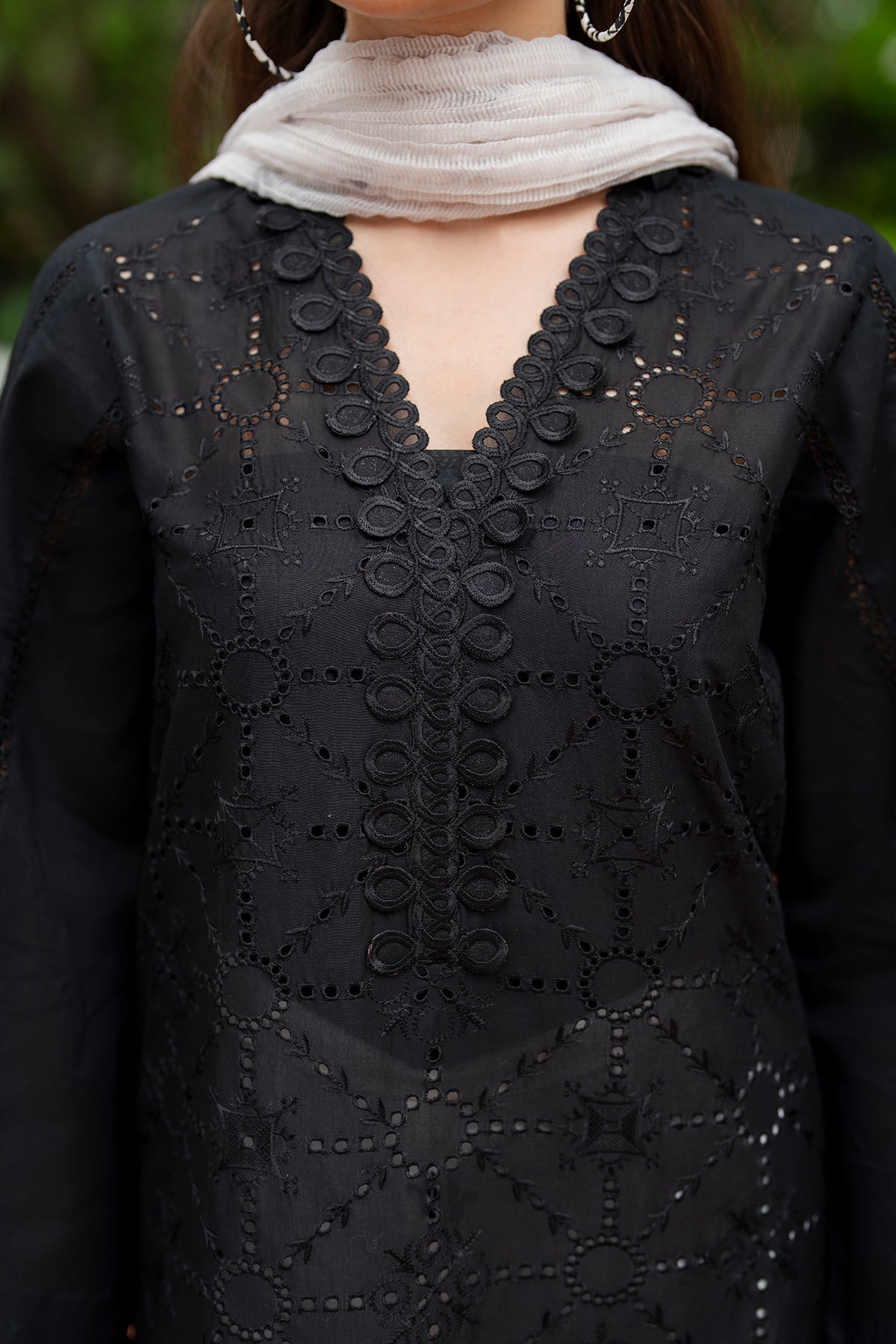 EMBROIDERED LAWN SF-4194
