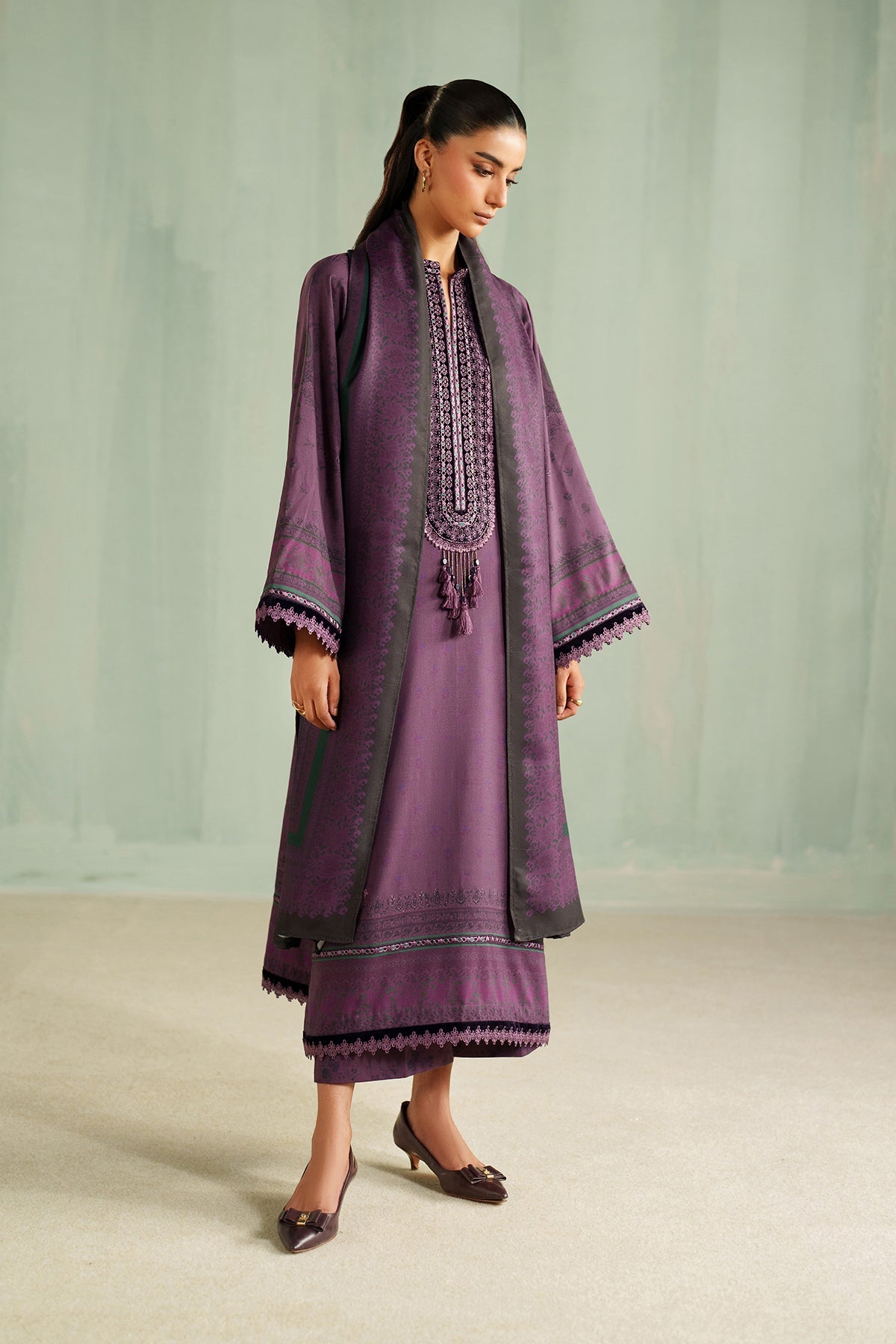 EMBROIDERED KHADDAR UF-4323