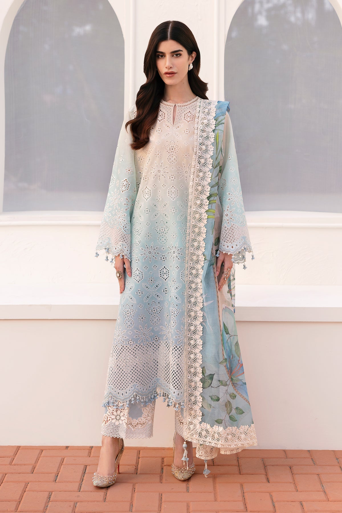 EMBROIDERED LAWN SF-4185