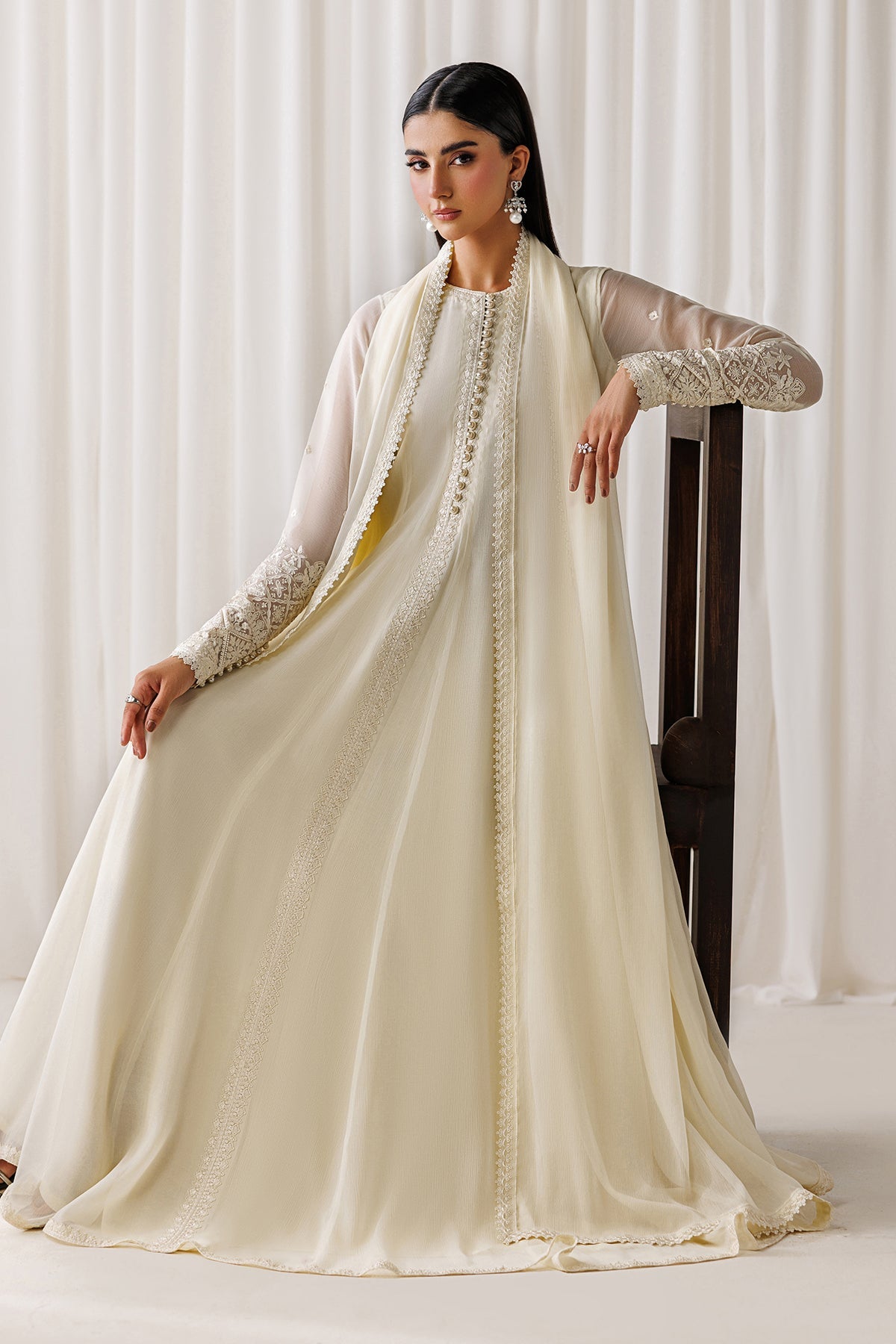 PLAIN CHIFFON DUPATTA-99