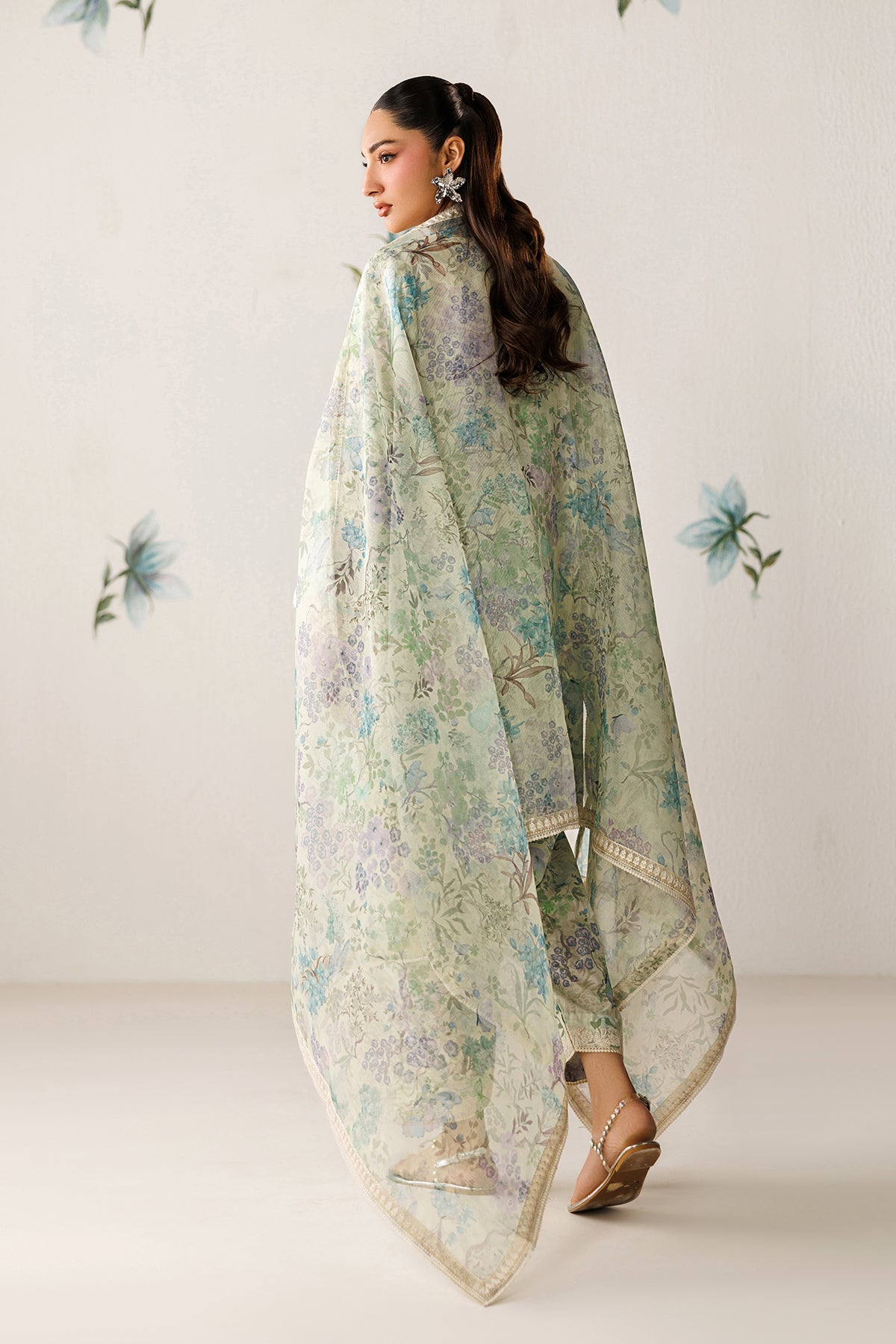 EMBROIDERED LAWN SF-4417