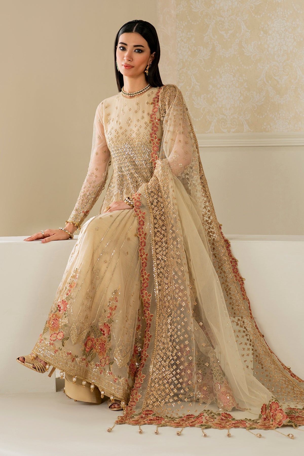 EMBROIDERED NET SF-4159