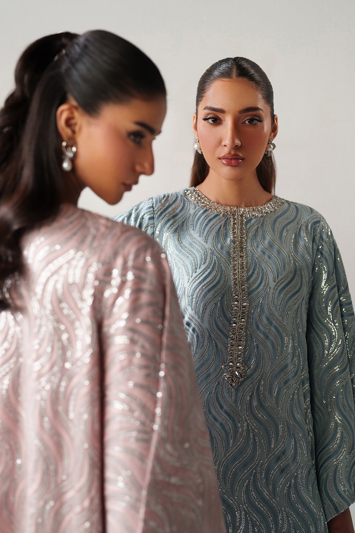 EMBROIDERED CHIFFON PR-1243