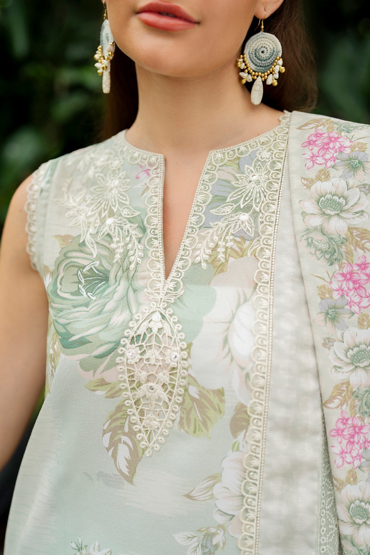 EMBROIDERED LAWN SF-4269
