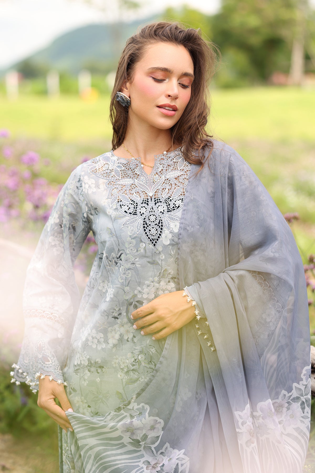 DIGITAL PRINTED LAWN SF-4232