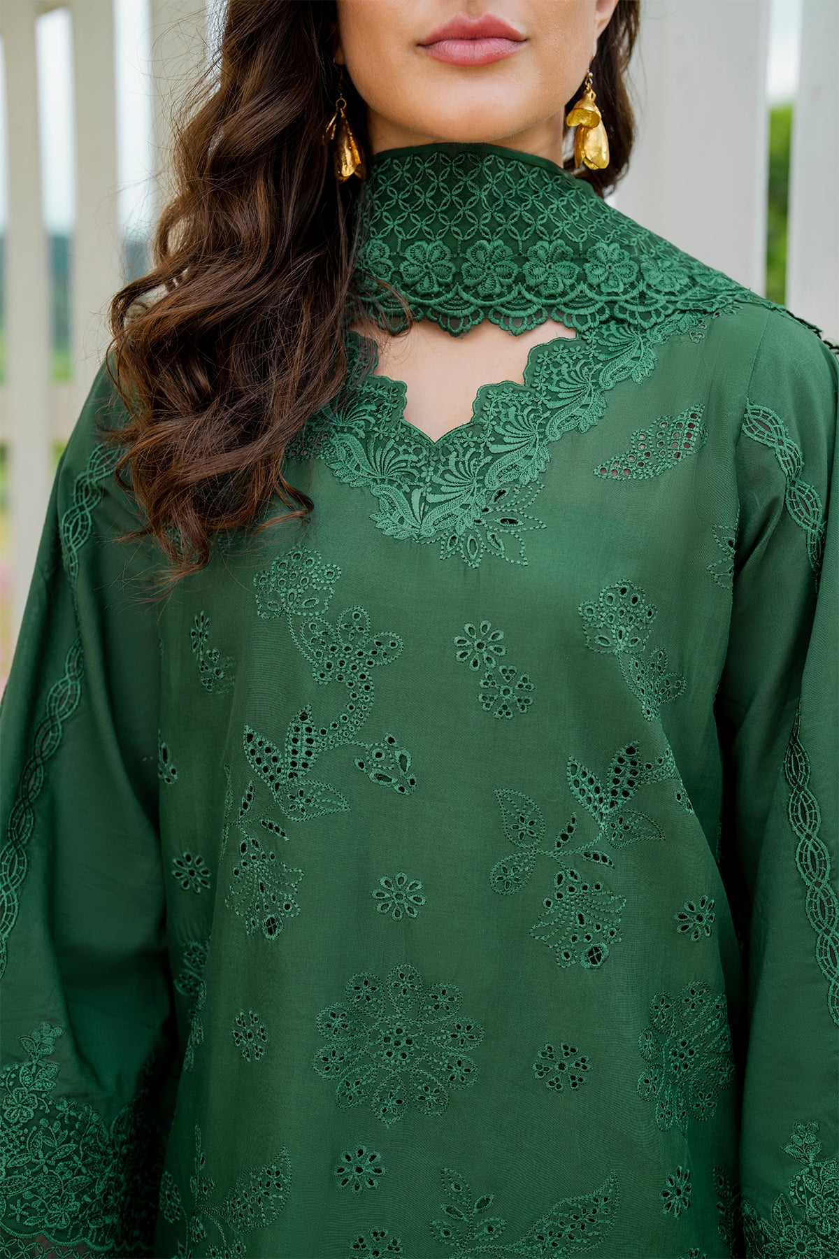 EMBROIDERED LAWN SF-4213