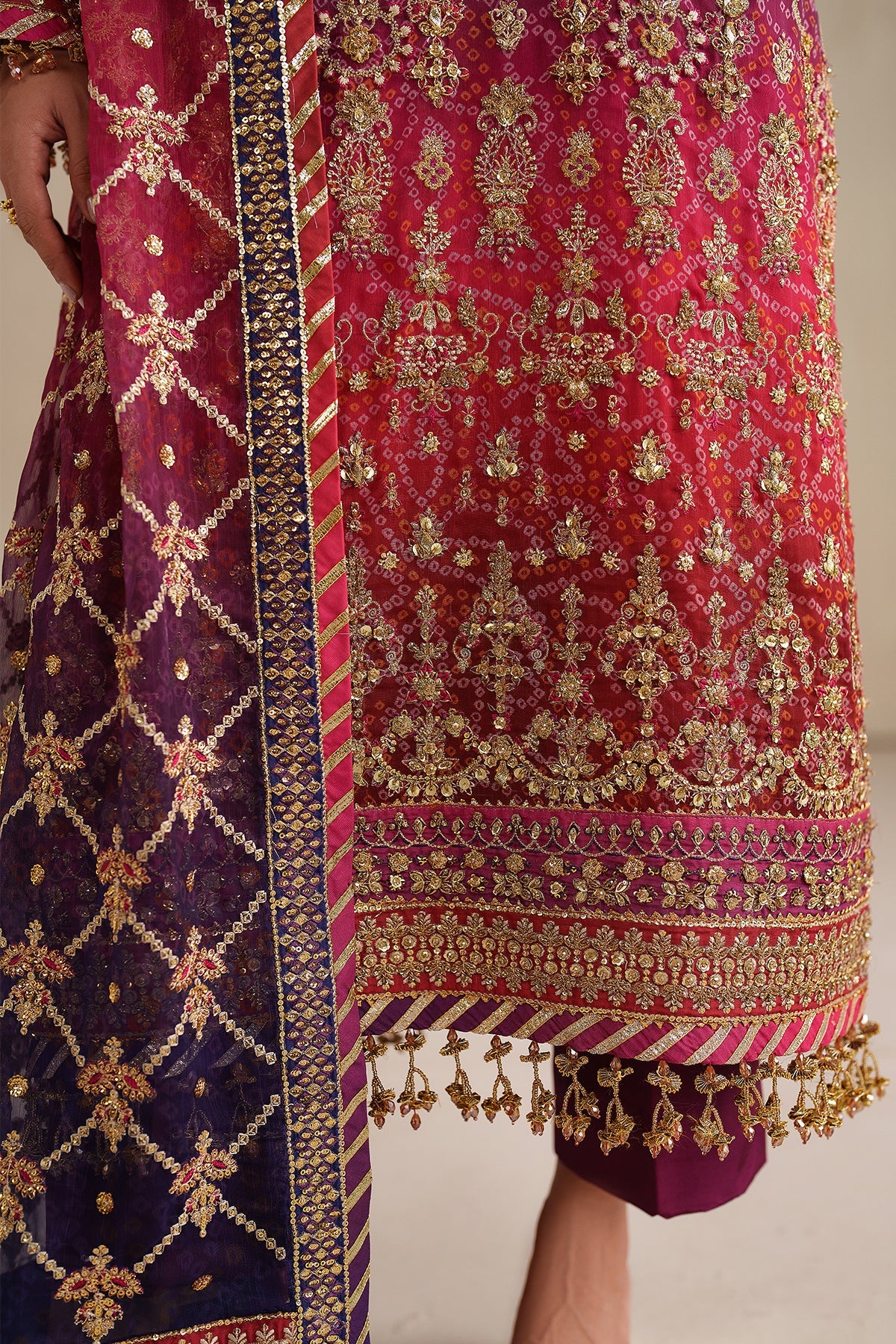 EMBROIDERED CHIFFON SF-4369