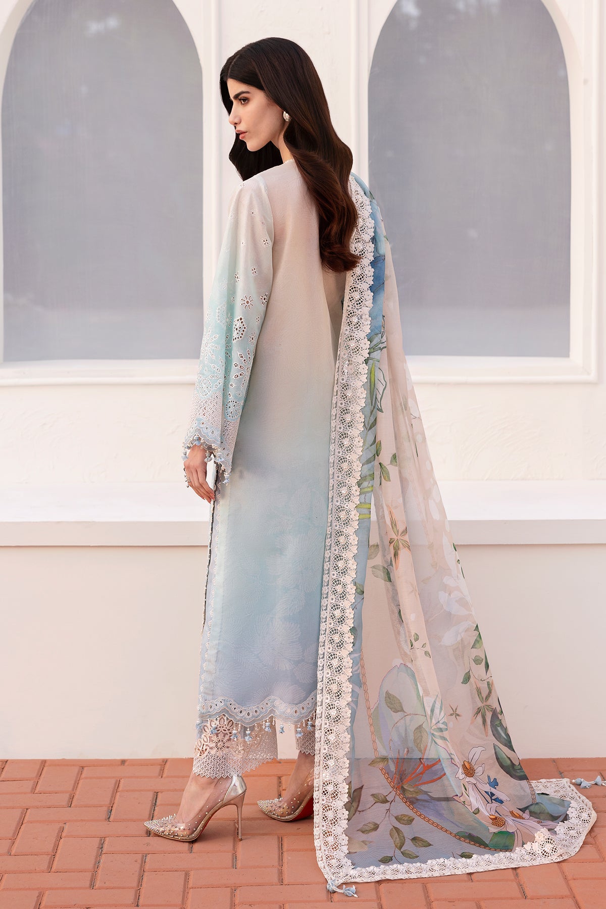 EMBROIDERED LAWN SF-4185